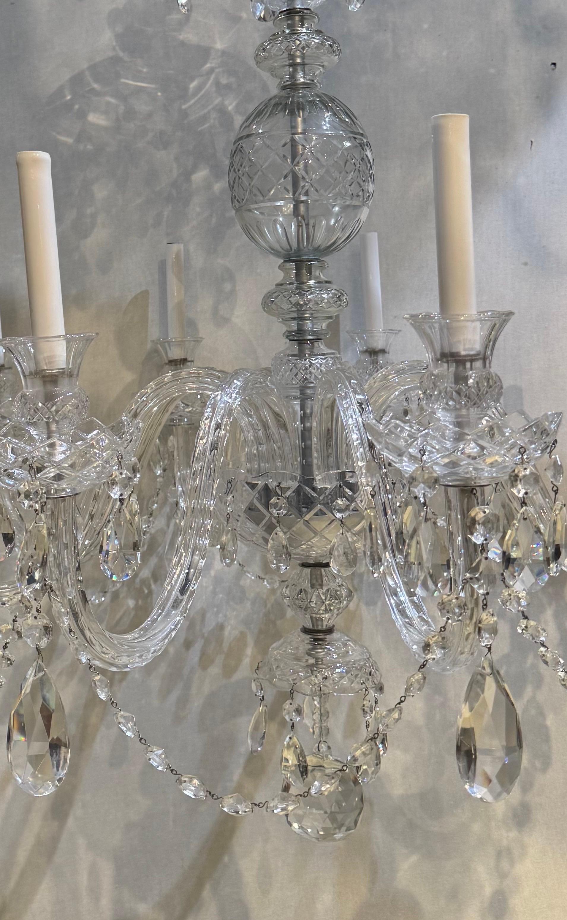 1930’s Crystals Chandelier For Sale 1