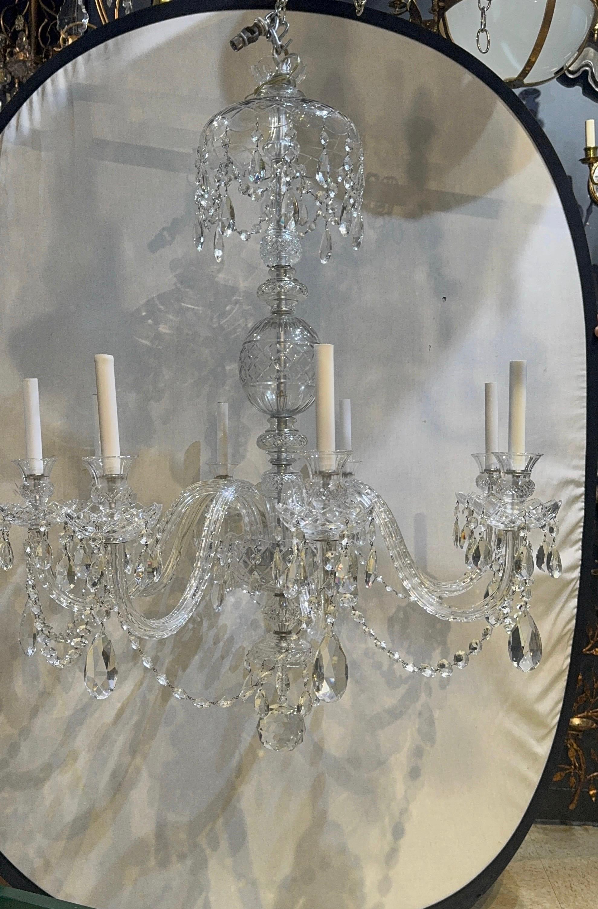 1930’s Crystals Chandelier For Sale 2