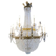 Empire Kristallkronleuchter 18 Lichter