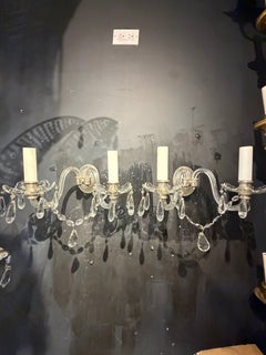 1900 Caldwell Crystal Sconces 2 Lights