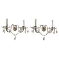 1900 Caldwell Crystal Sconces 2 Lights