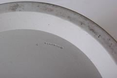Large Wedgewood Jasperware Jardiniere Planter, White over Green, 1891-1909