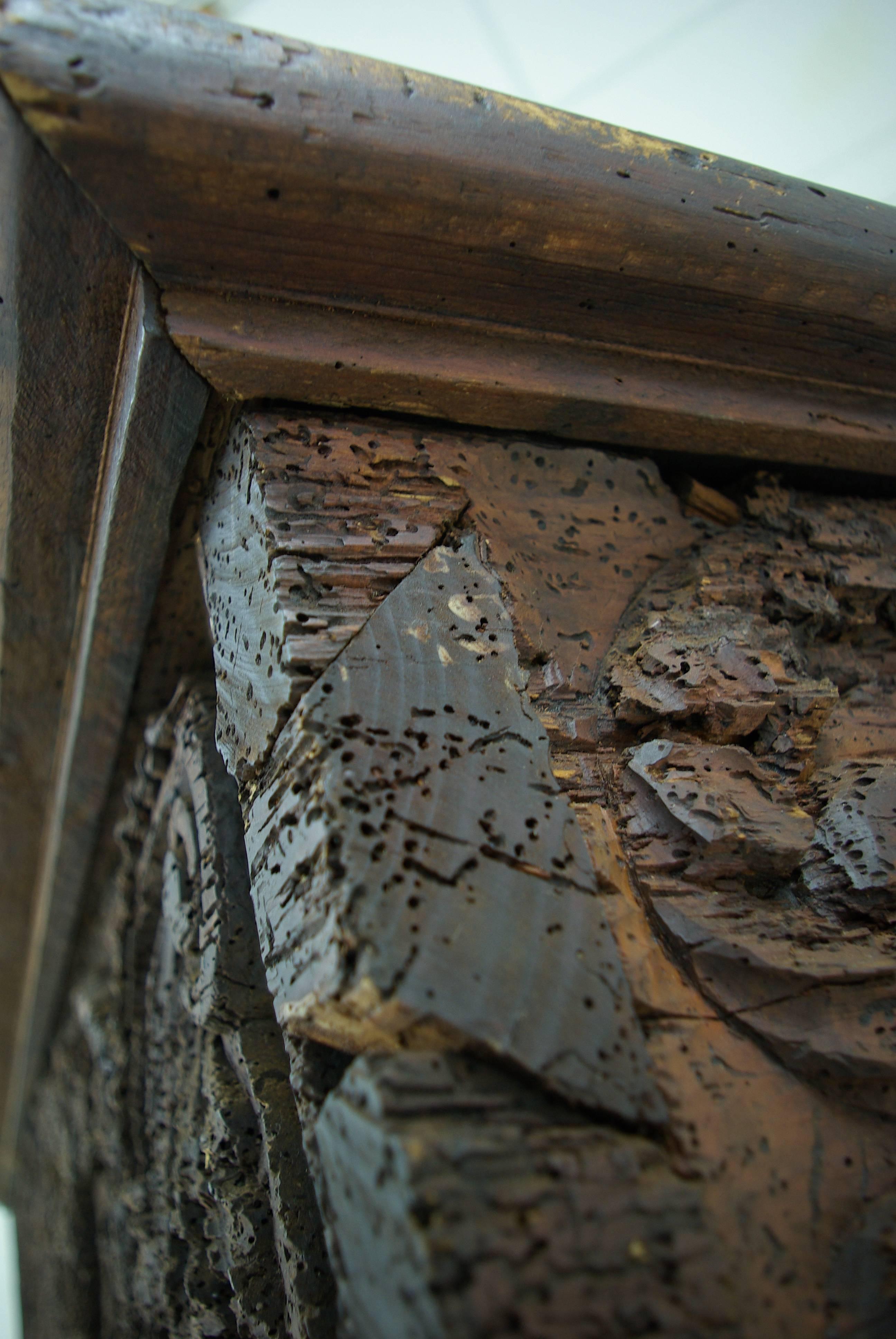 B323 18th Century Italian Cassone Chest, Hand-Carved, Pine Wedding Chest 1