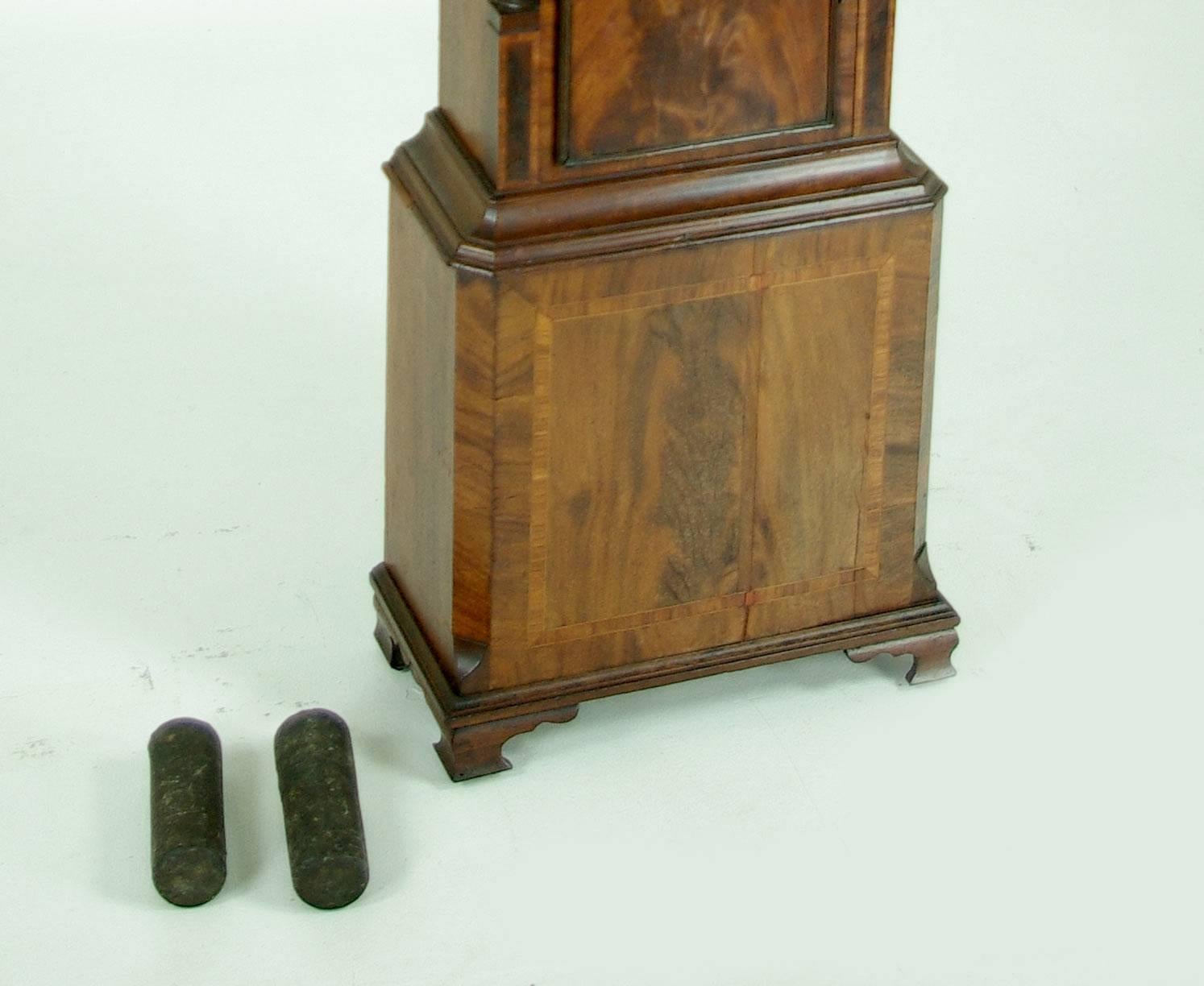 Early 19th Century English Mahogany Long Cased Grandfather Clock, James Booth 3