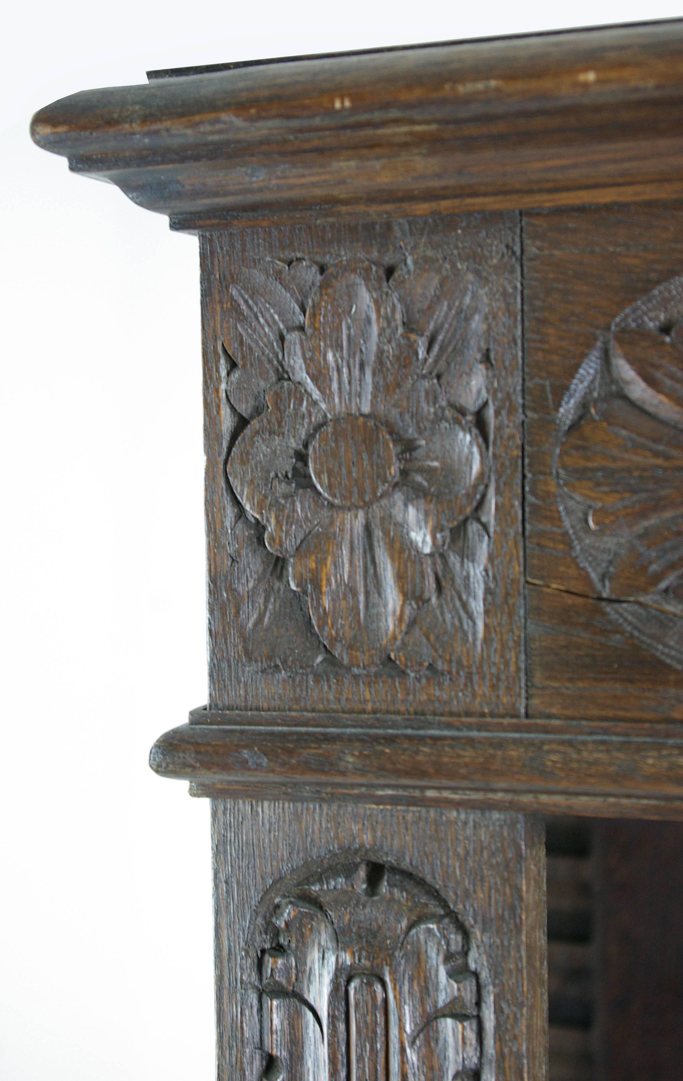 victorian book shelf