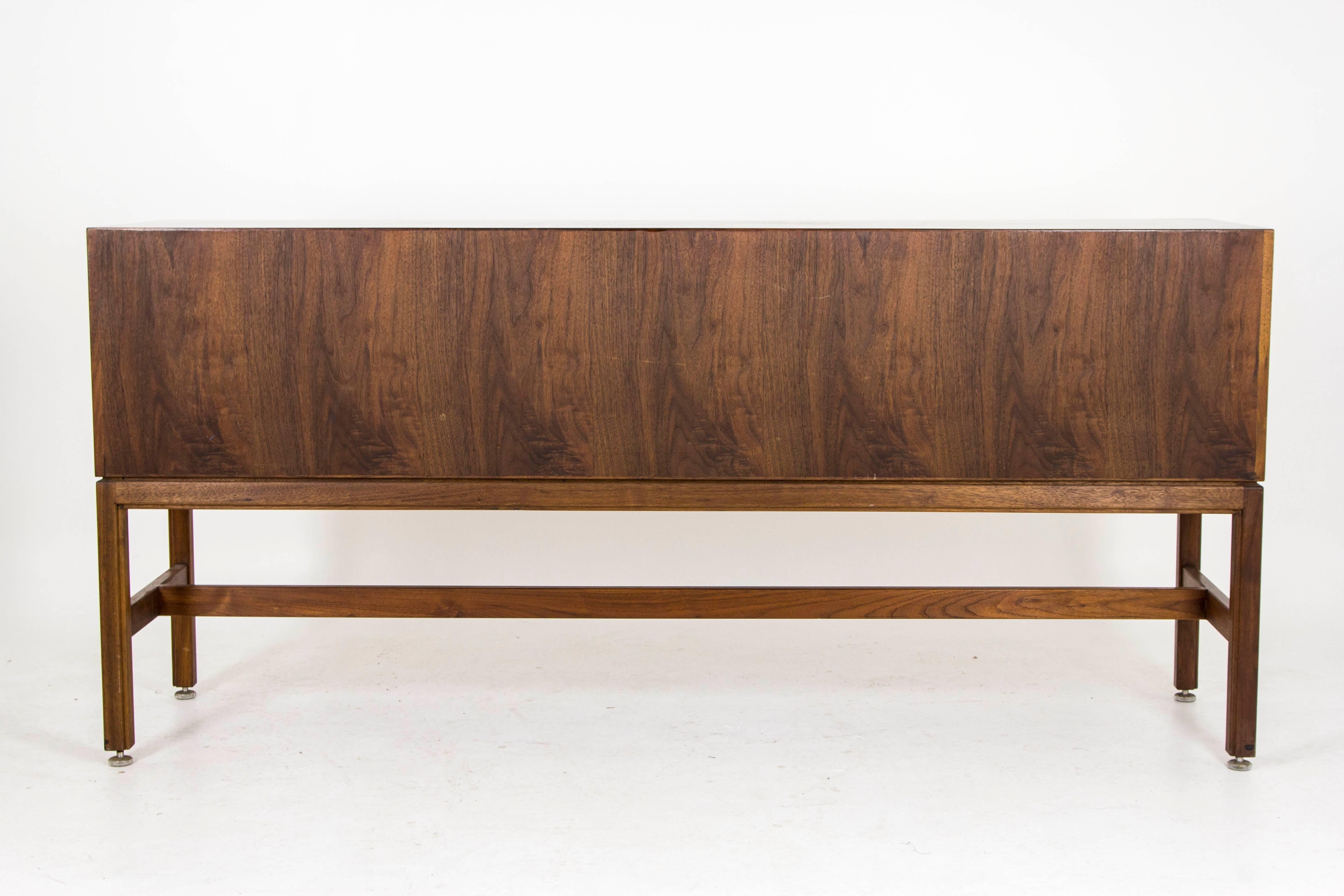 Mid-Century Modern Rosewood Credenza, Sideboard by Jens Rison, Denmark 4