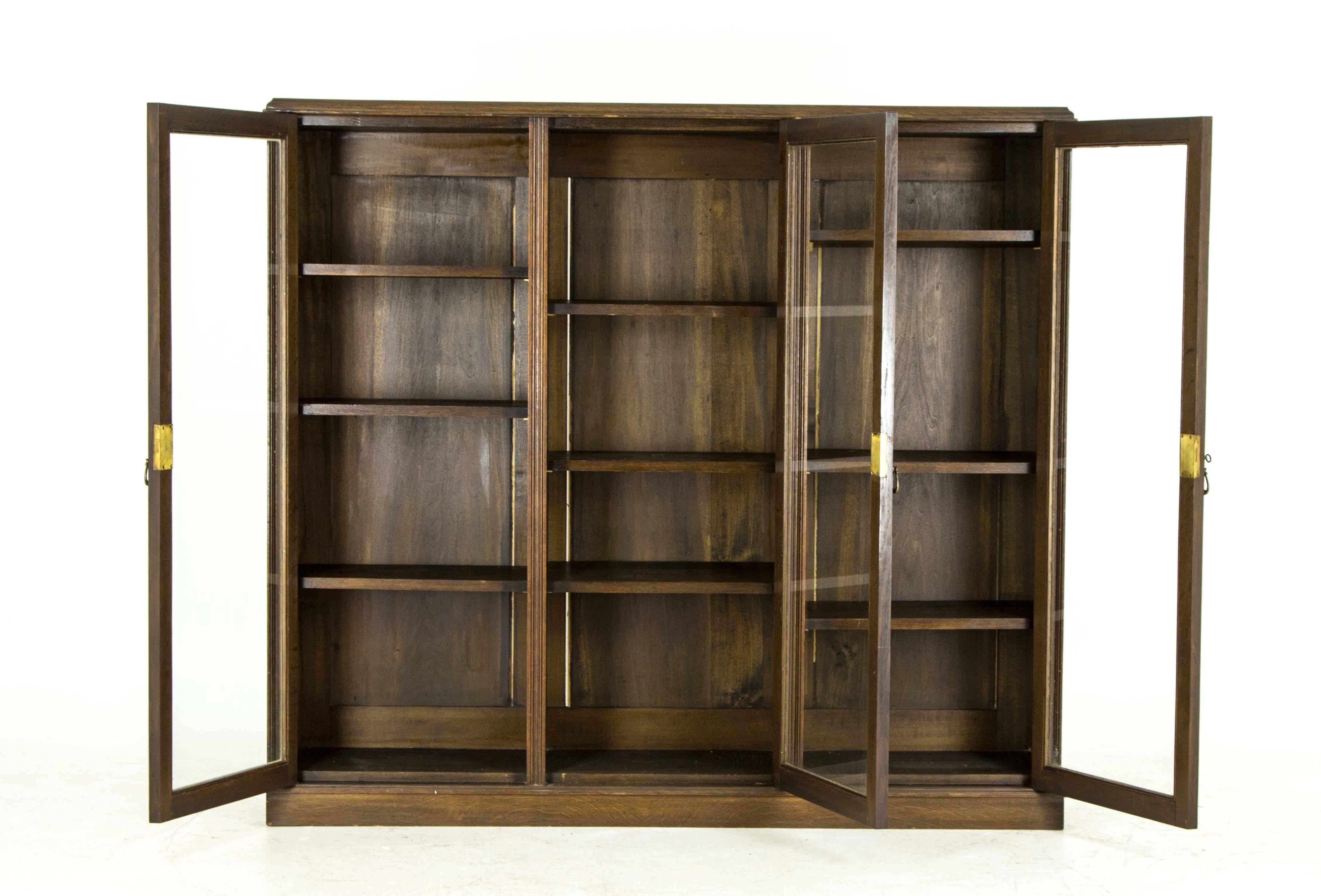 antique library bookcases