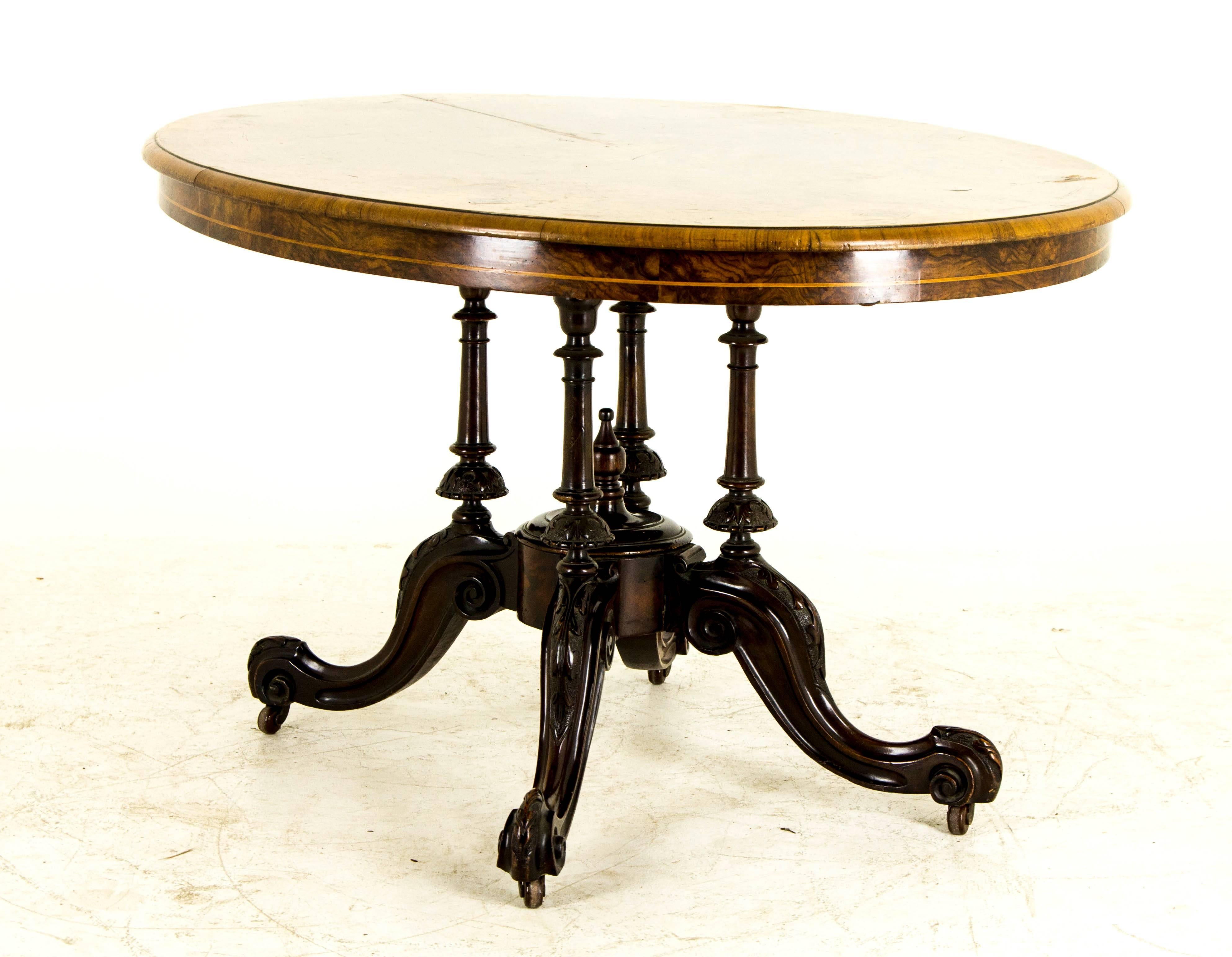 antique tilt top dining table