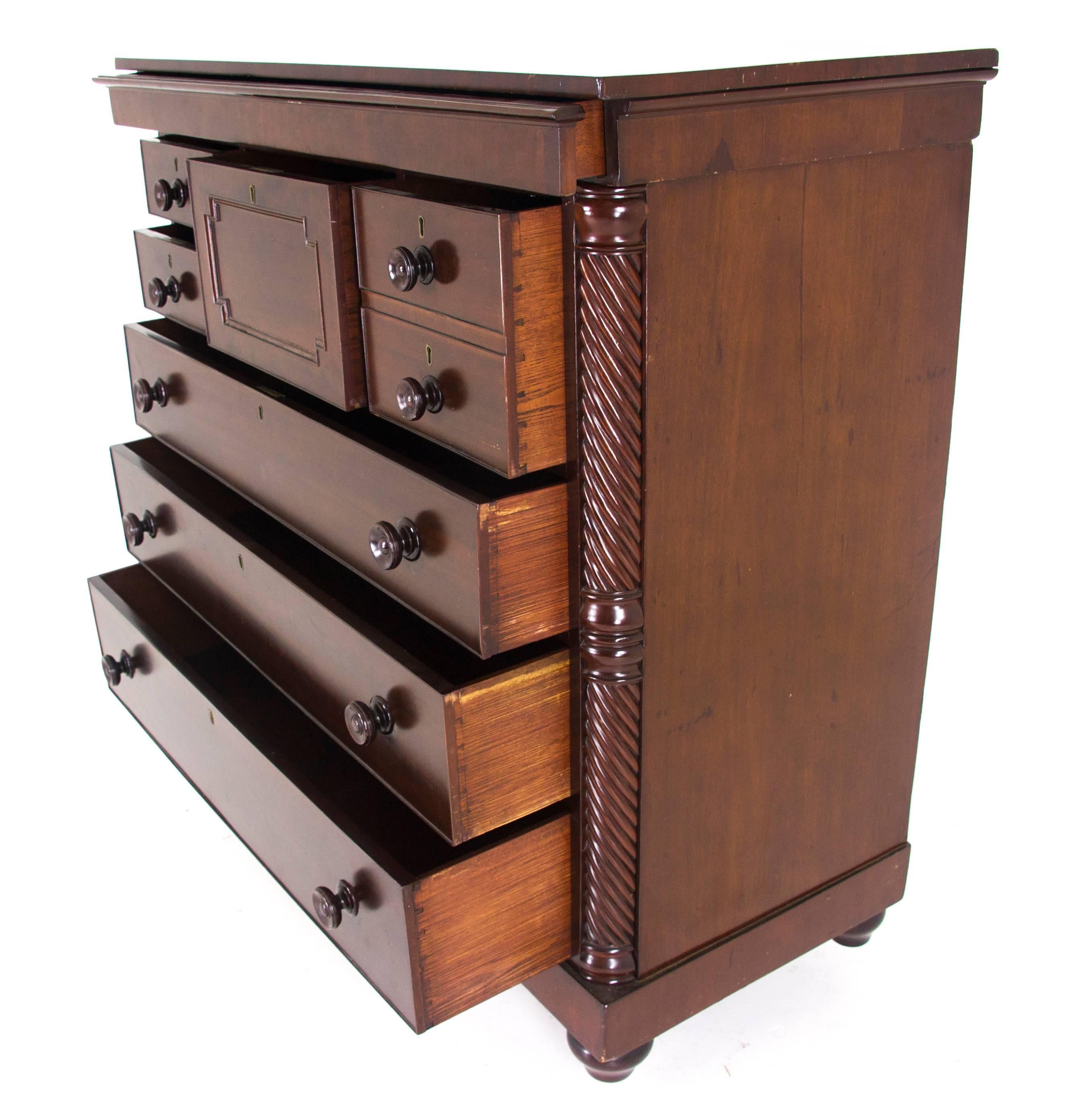 mahogany antique dresser