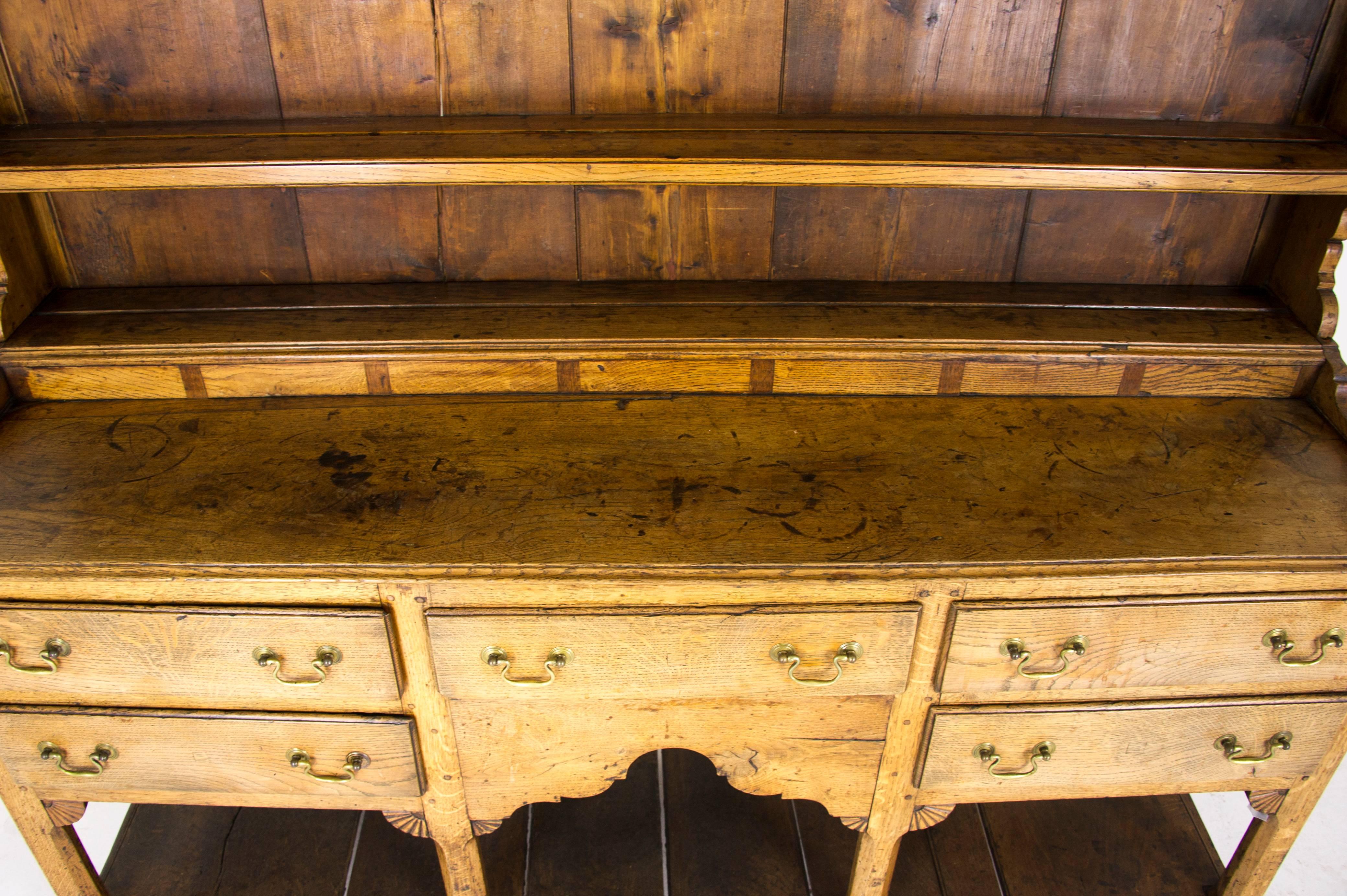 Scottish Welsh Dresser, Antique Furniture Sideboard, Antique Welsh Dresser, Scotland, B925