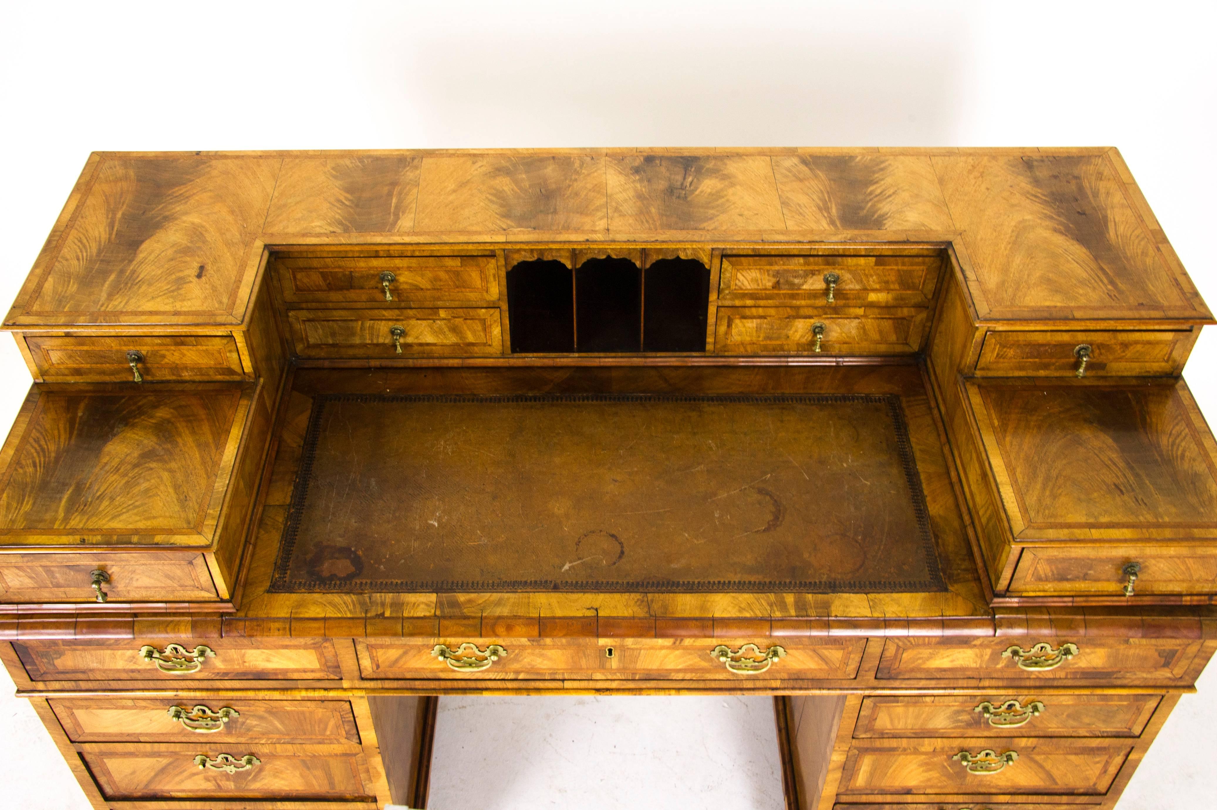 antique walnut desk