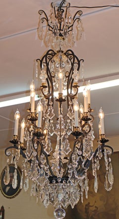 Schonbek Versailles 2782 16 Light Monumental Crystal Chandelier