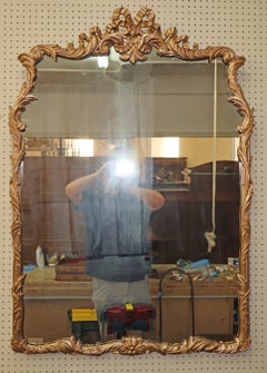 Early 20th Century Louis XV French Style Gold Gilt Mirror