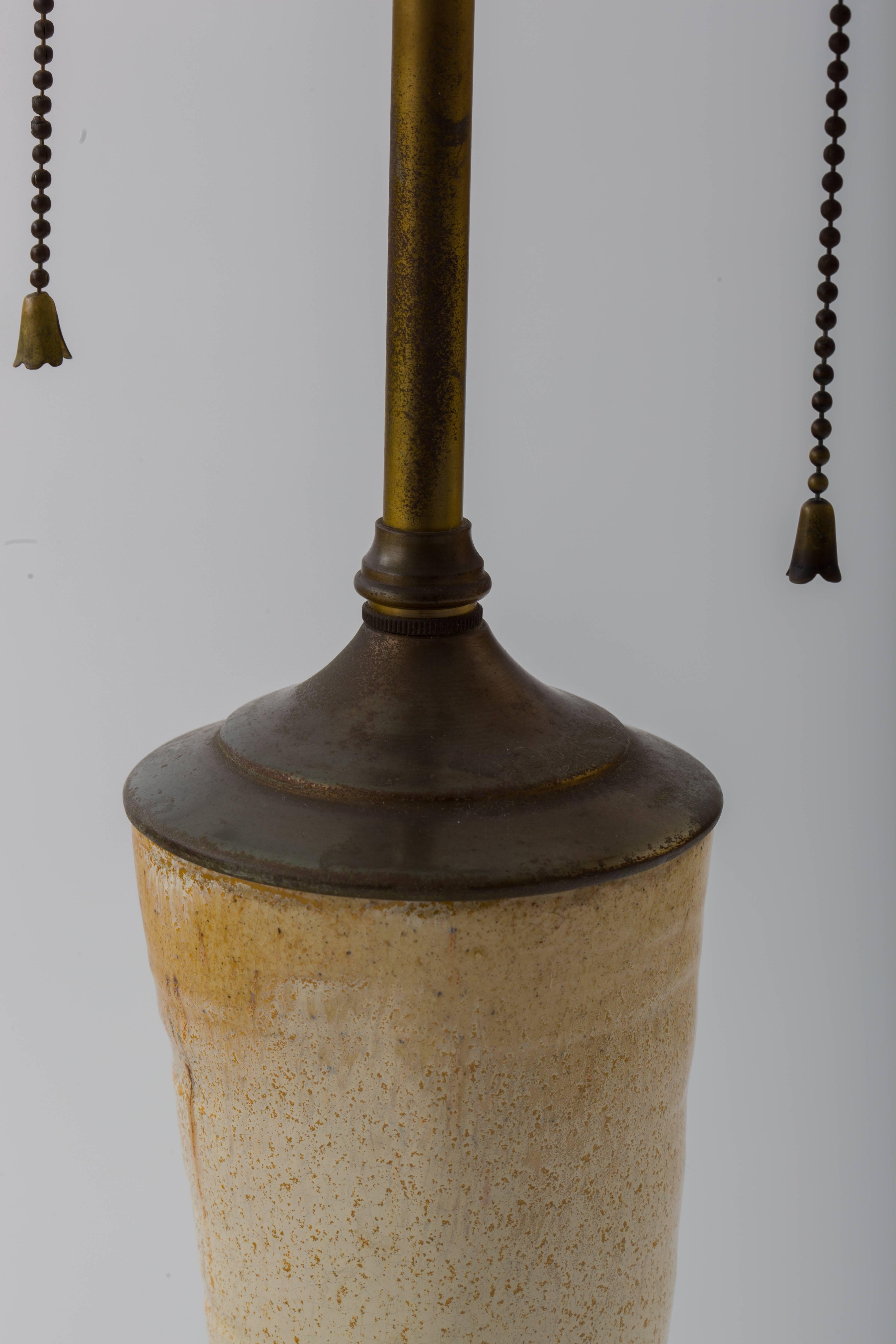 Hand-Crafted Rare Elsie de Wolfe Original Ceramic Lamps