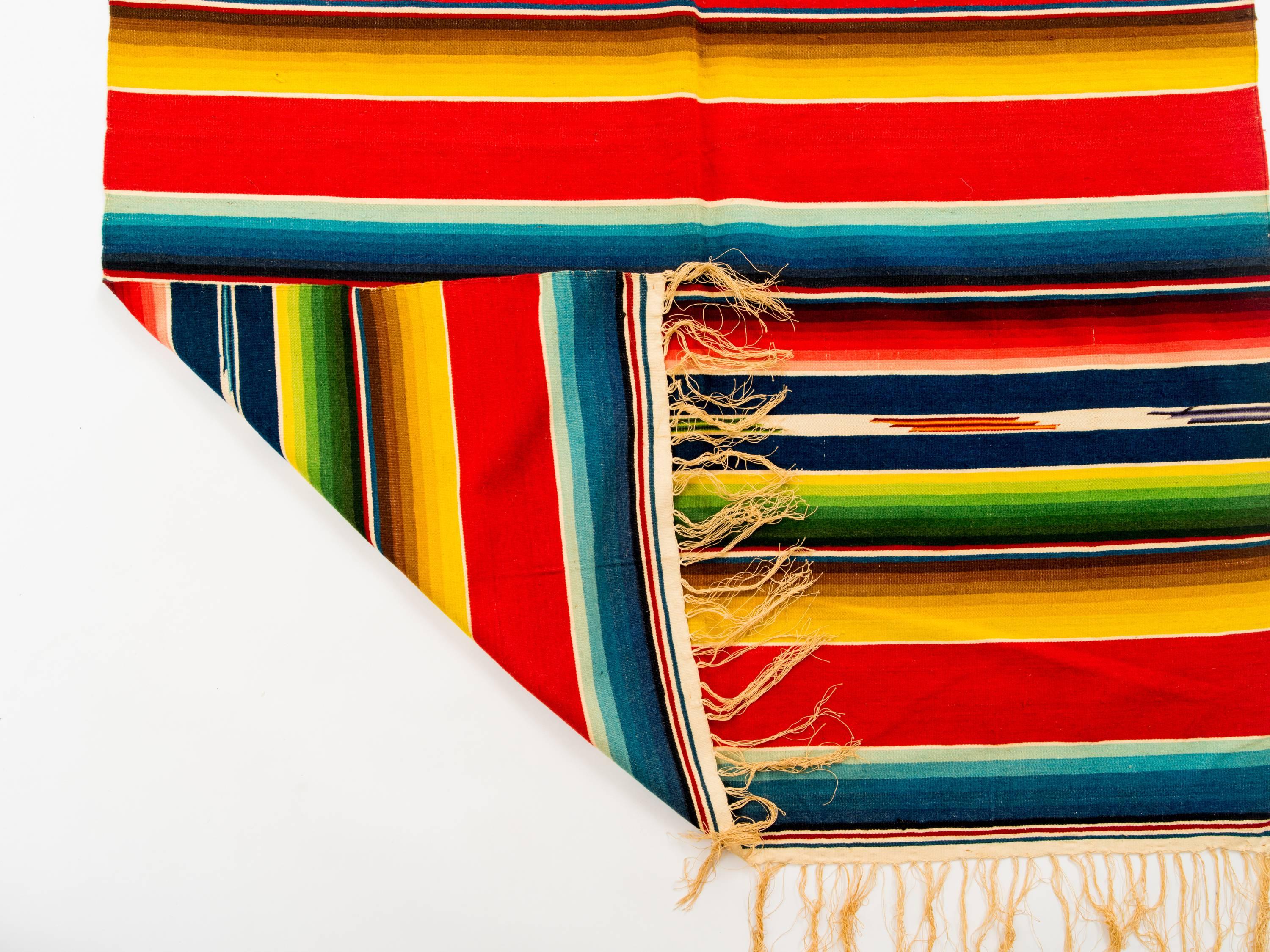 vintage serape blanket