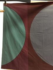 Two VIITA Cotton Curtain Panels by Maija Isola, Finland, circa 1965