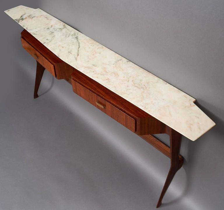 Amazing Sculptural Console in the Style of Ico Parisi, Italy 1950s at
