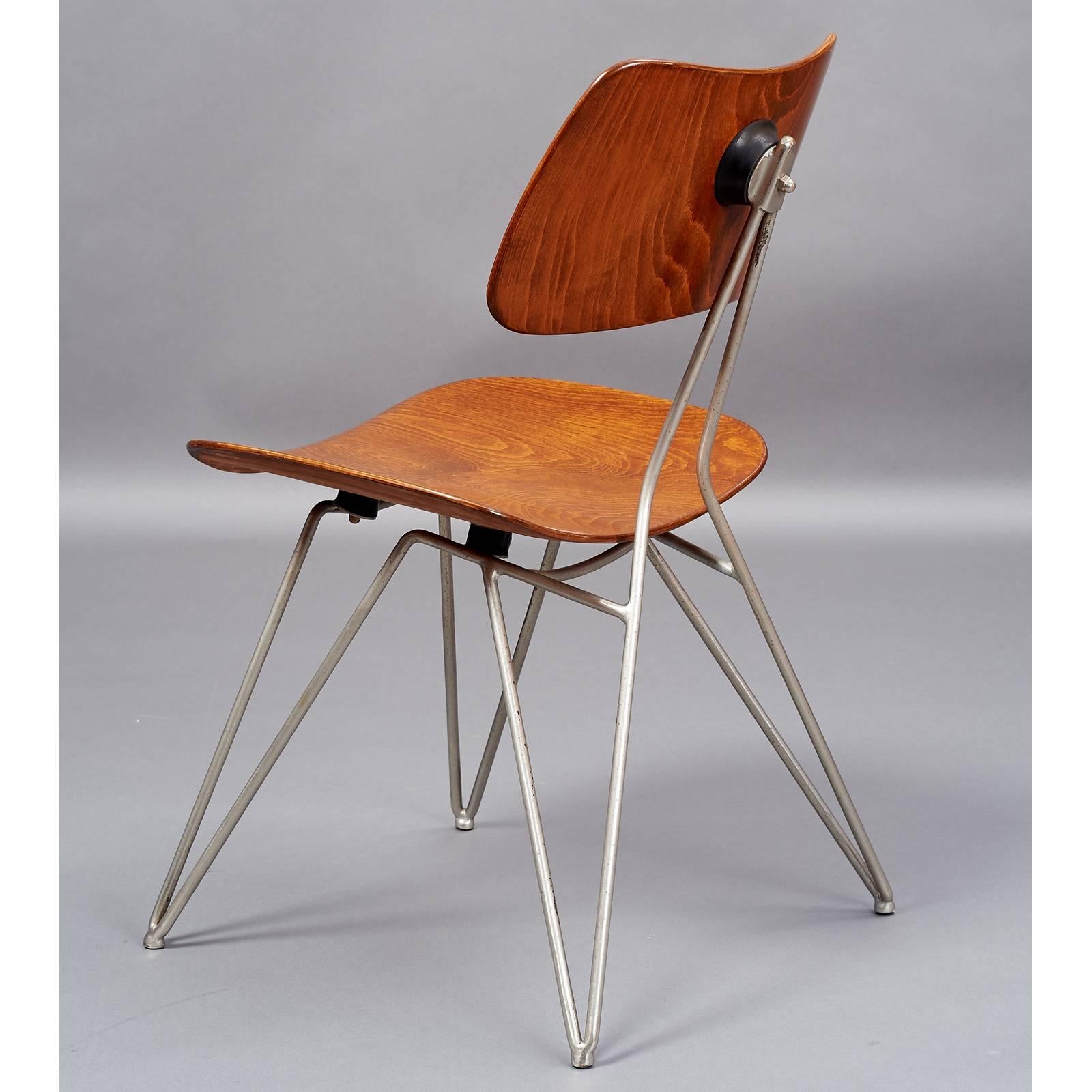 Italian Sculptural Chair by Gastone Rinaldi with Gio Ponti, circa 1951
