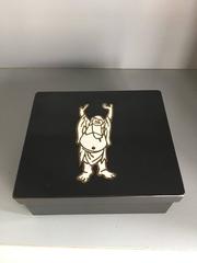 Couroc Inlaid Buddha Hinged Jewelry Trinket Box