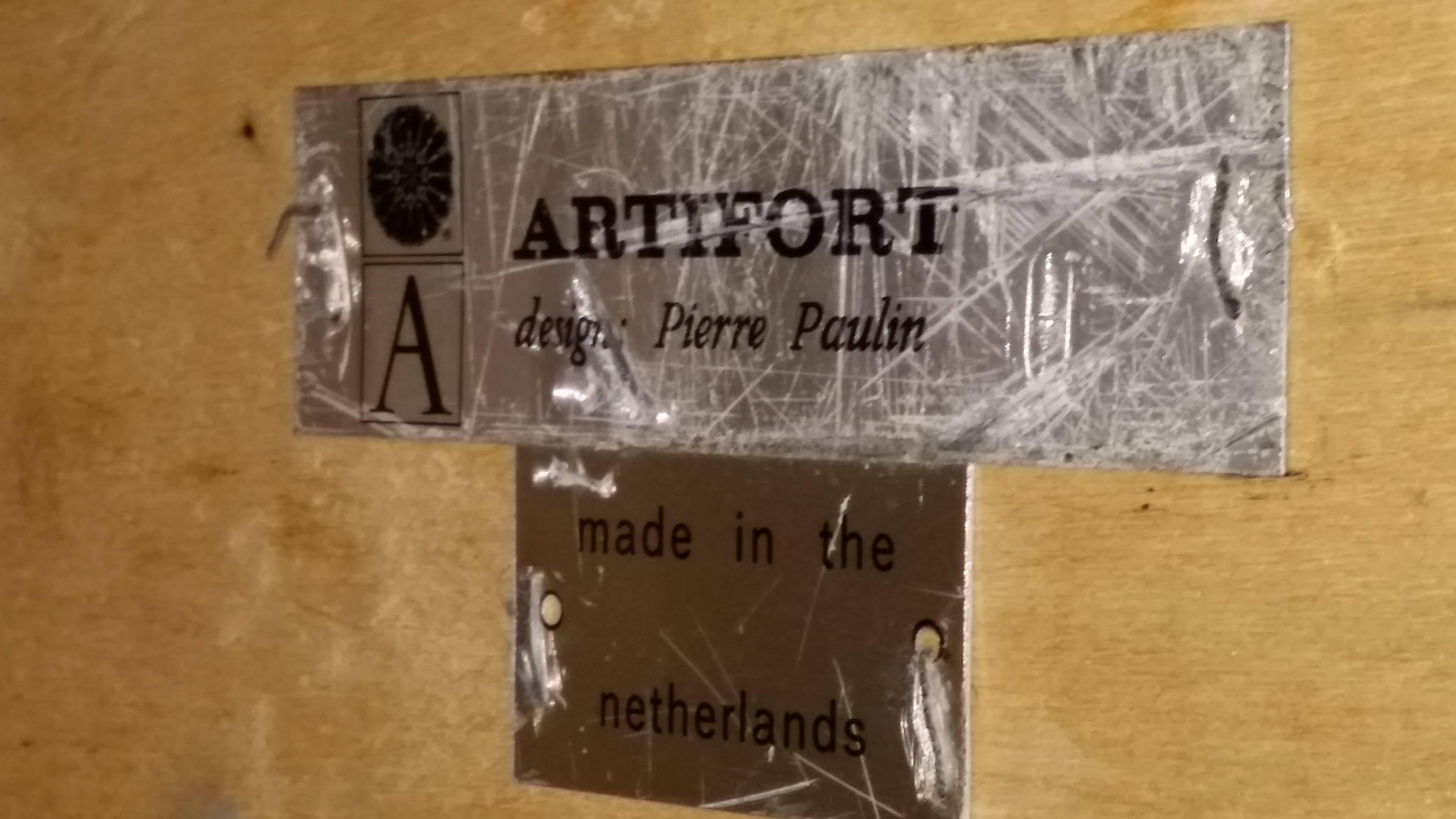 Dutch Pierre Paulin for Artifort Ribbon Lounge Chair