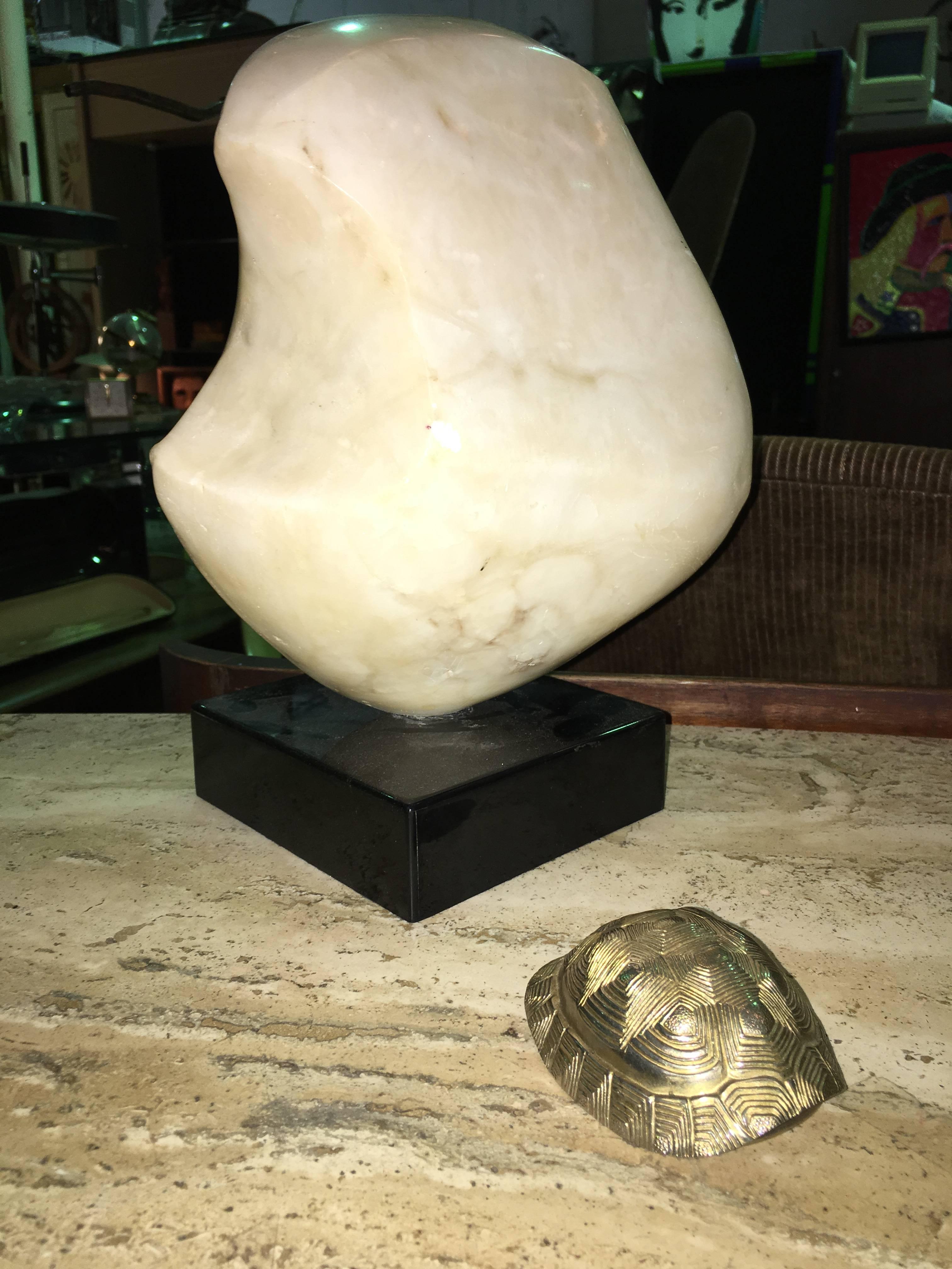 Italian Brass Turtle Shell Sculptural Bottle Opener For Sale 1