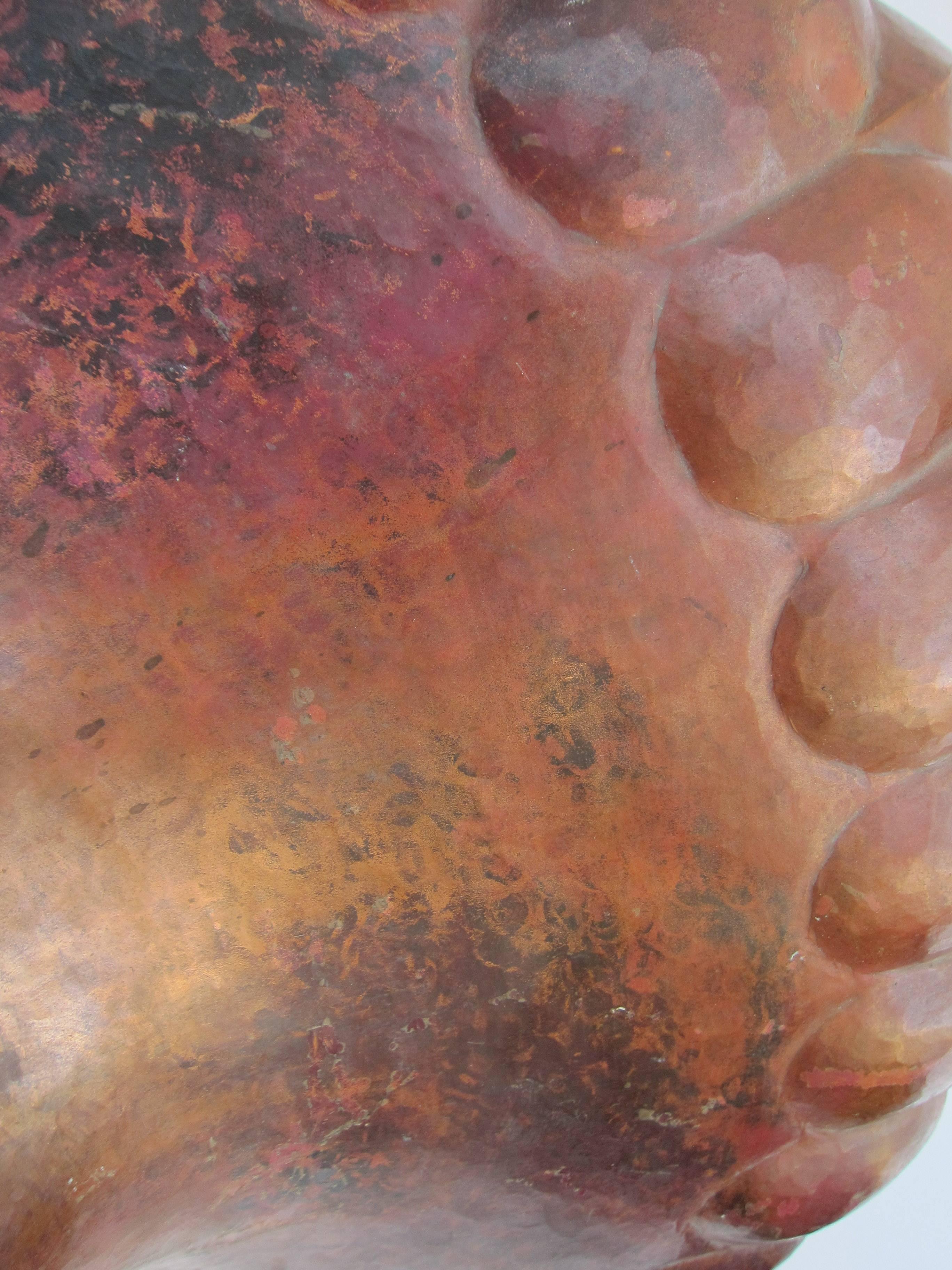 Hammered Copper Vessel Santa Clara del Cobre 4