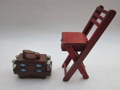 Miniature Shoe Shine Stand Coin Bank