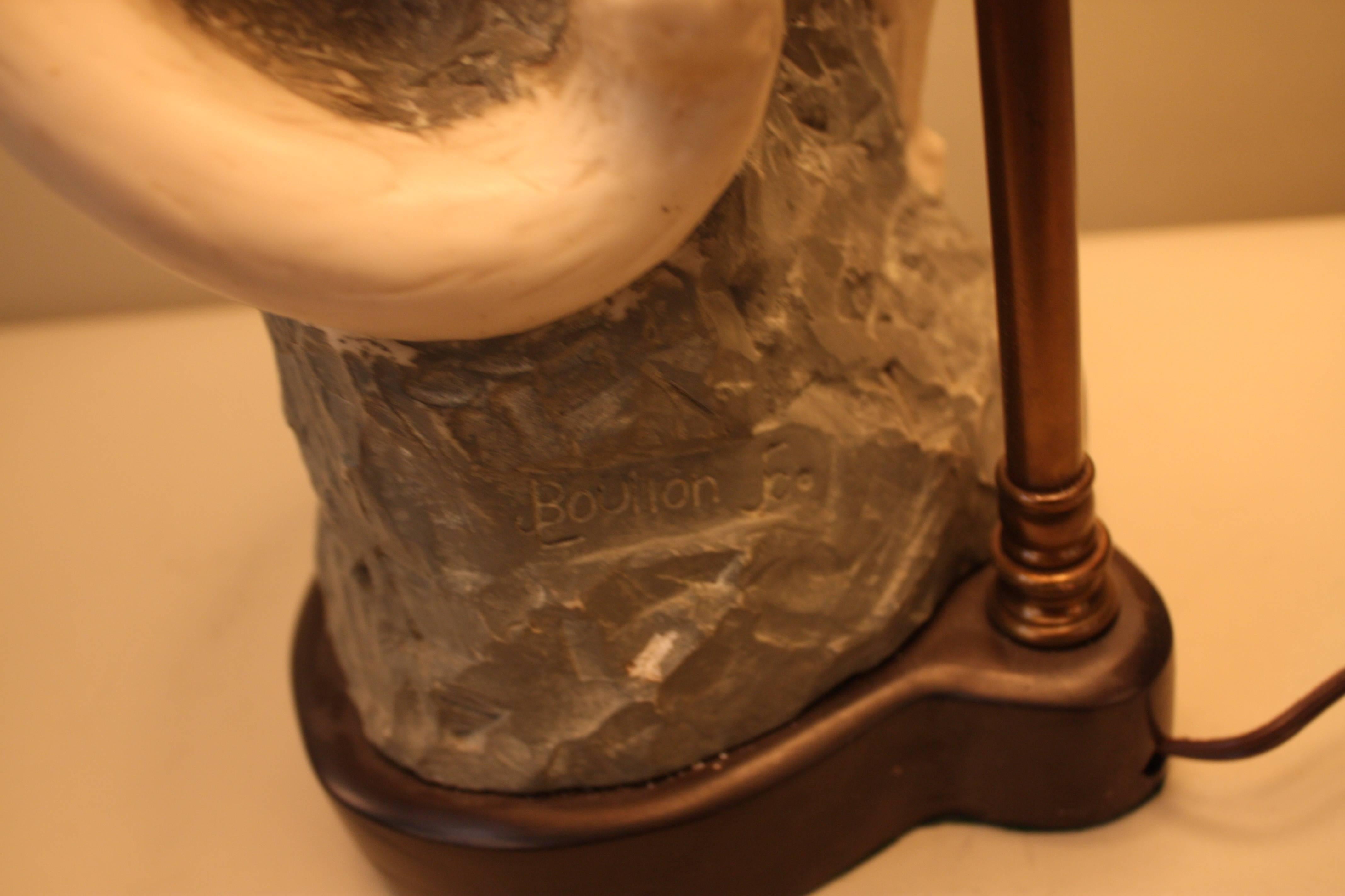 Joseph Boulton's Mountain Lion Cougar, Sculpture Table Lamp In Good Condition In Fairfax, VA