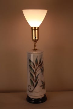 American Midcentury Pottery Table Lamp -2