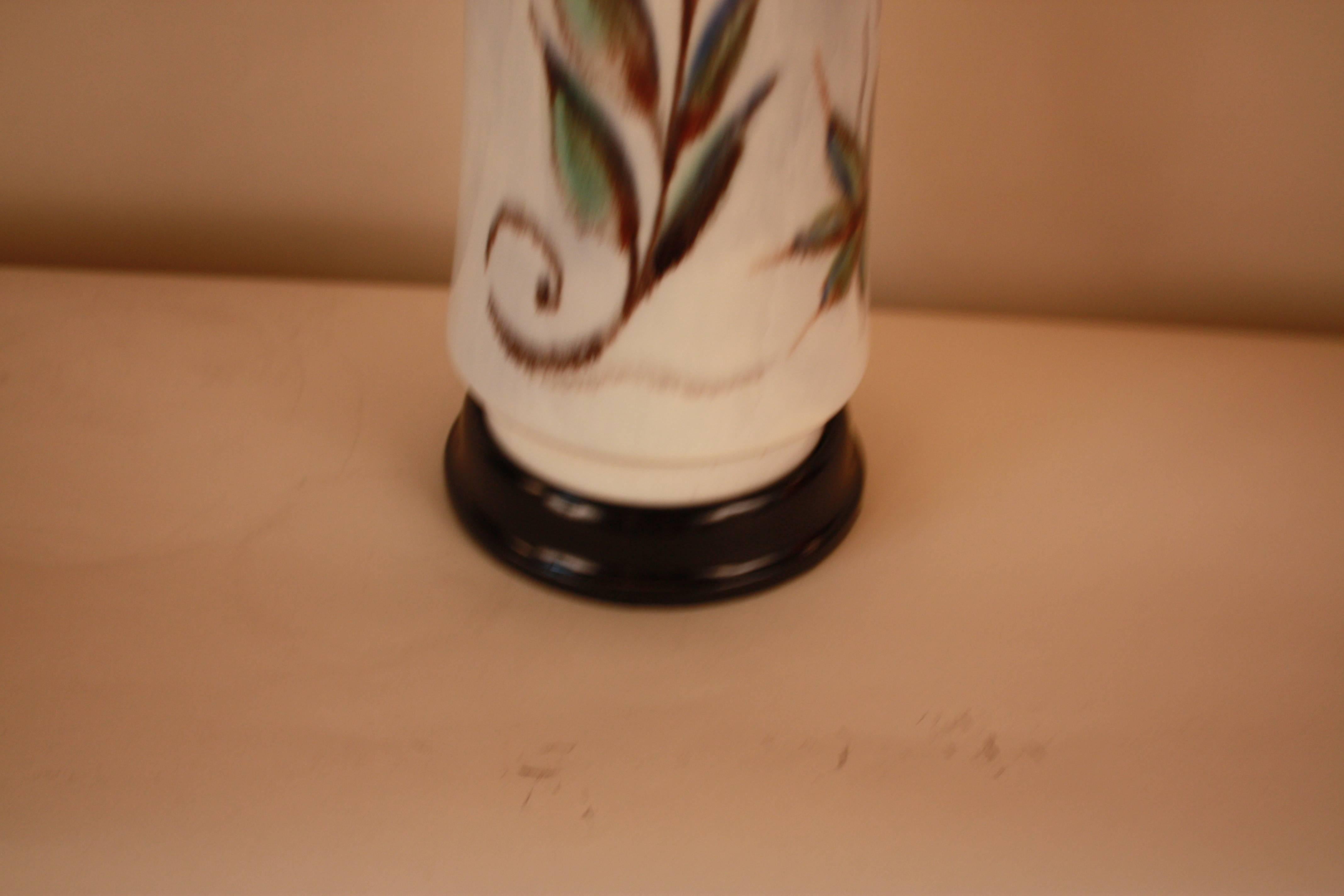 Mid-Century Modern American Midcentury Pottery Table Lamp -2