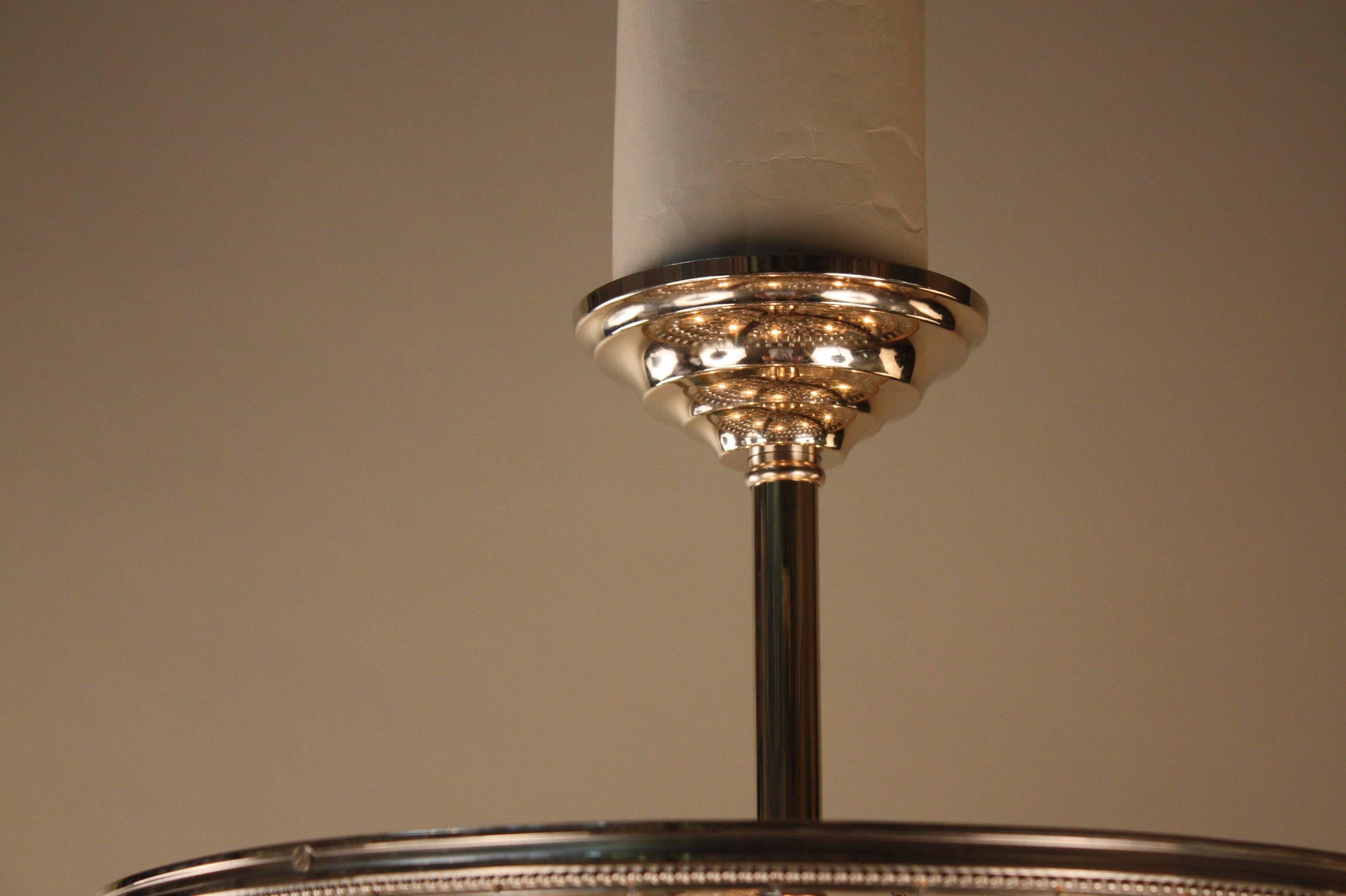 semi flush mount crystal chandeliers