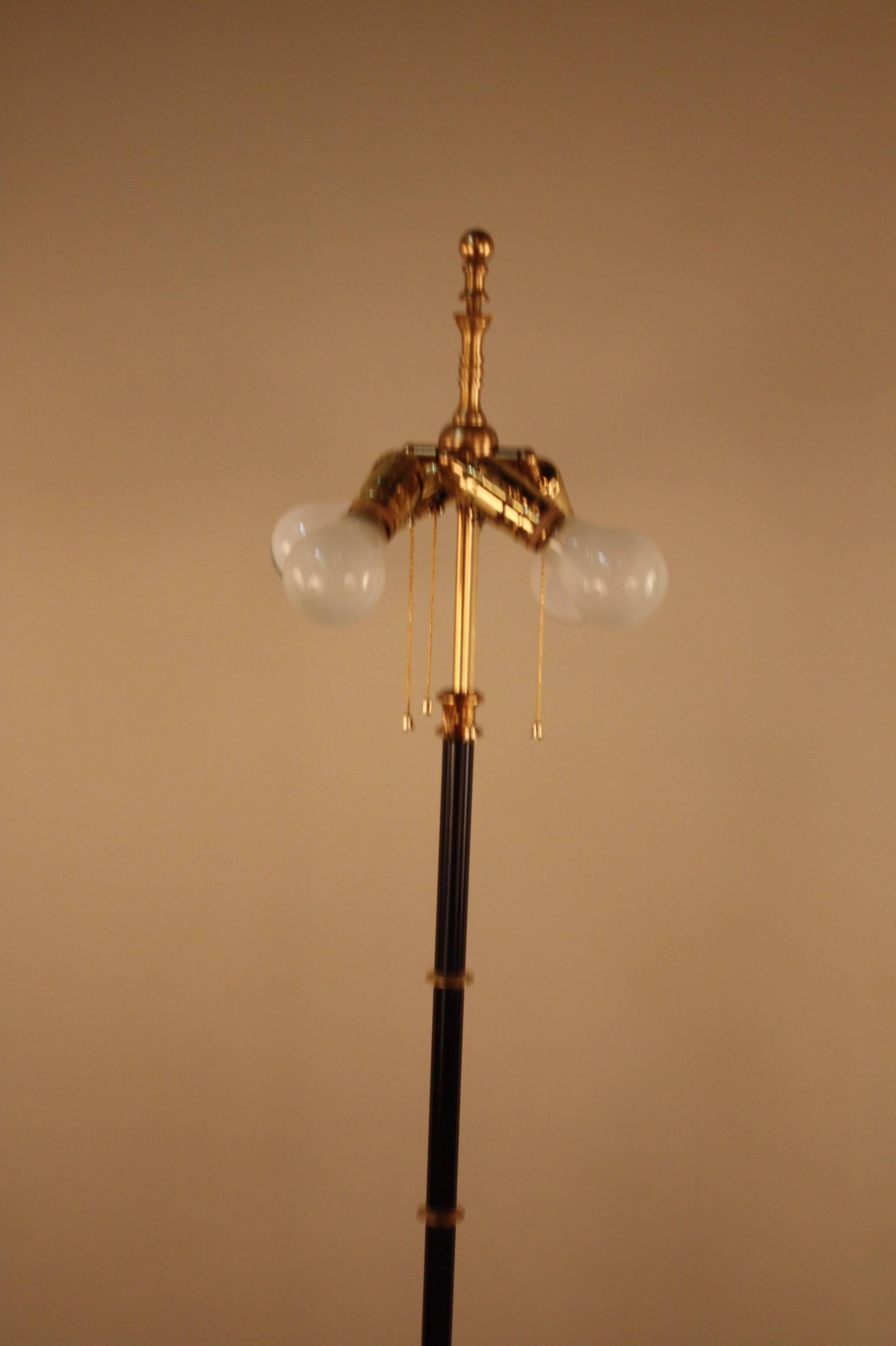 Mid-20th Century  Mid-Century Floor Lamp by Jacques Adnet