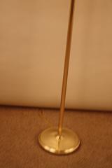 French Bronze Swing Arm Floor Lamp