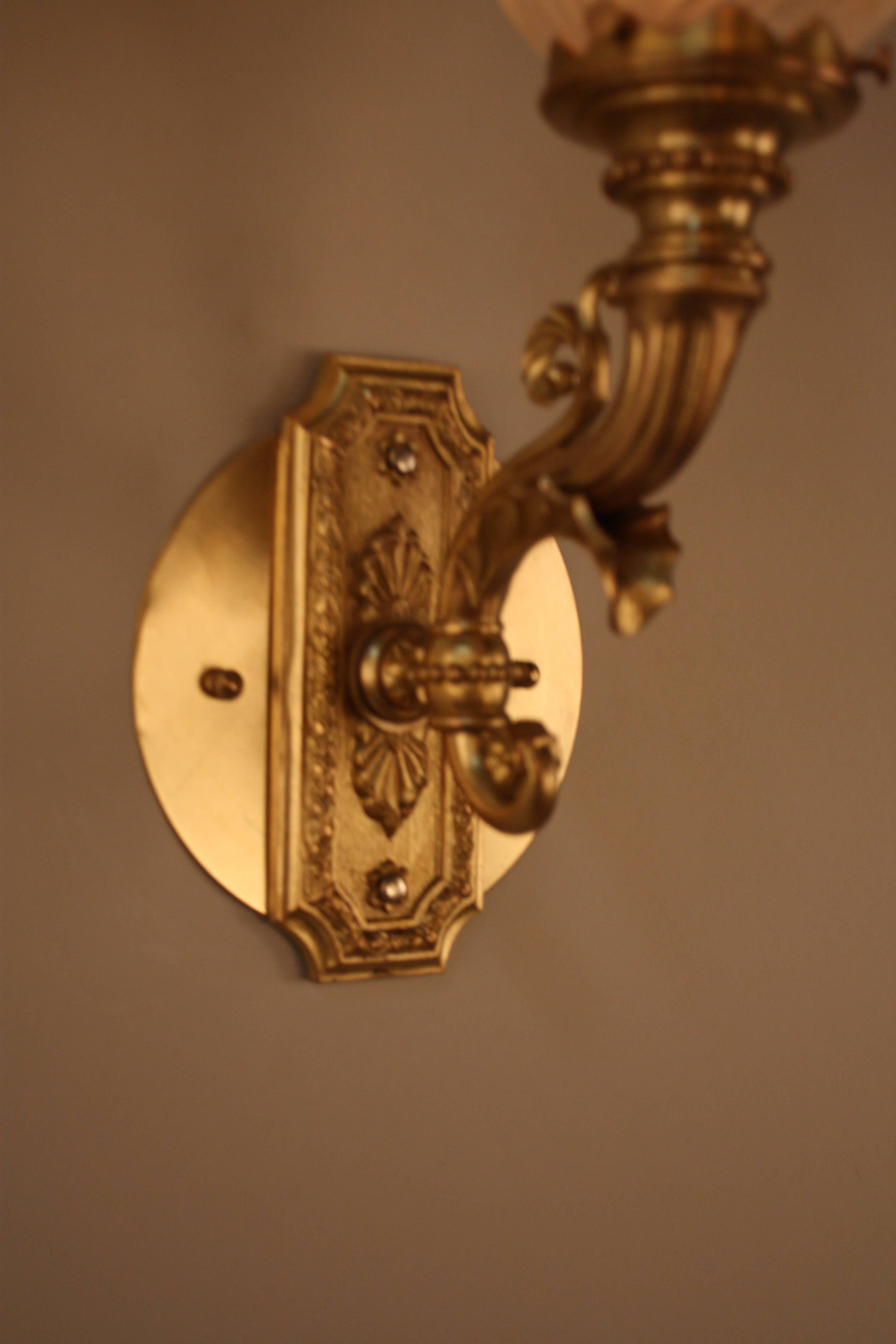 flame sconce