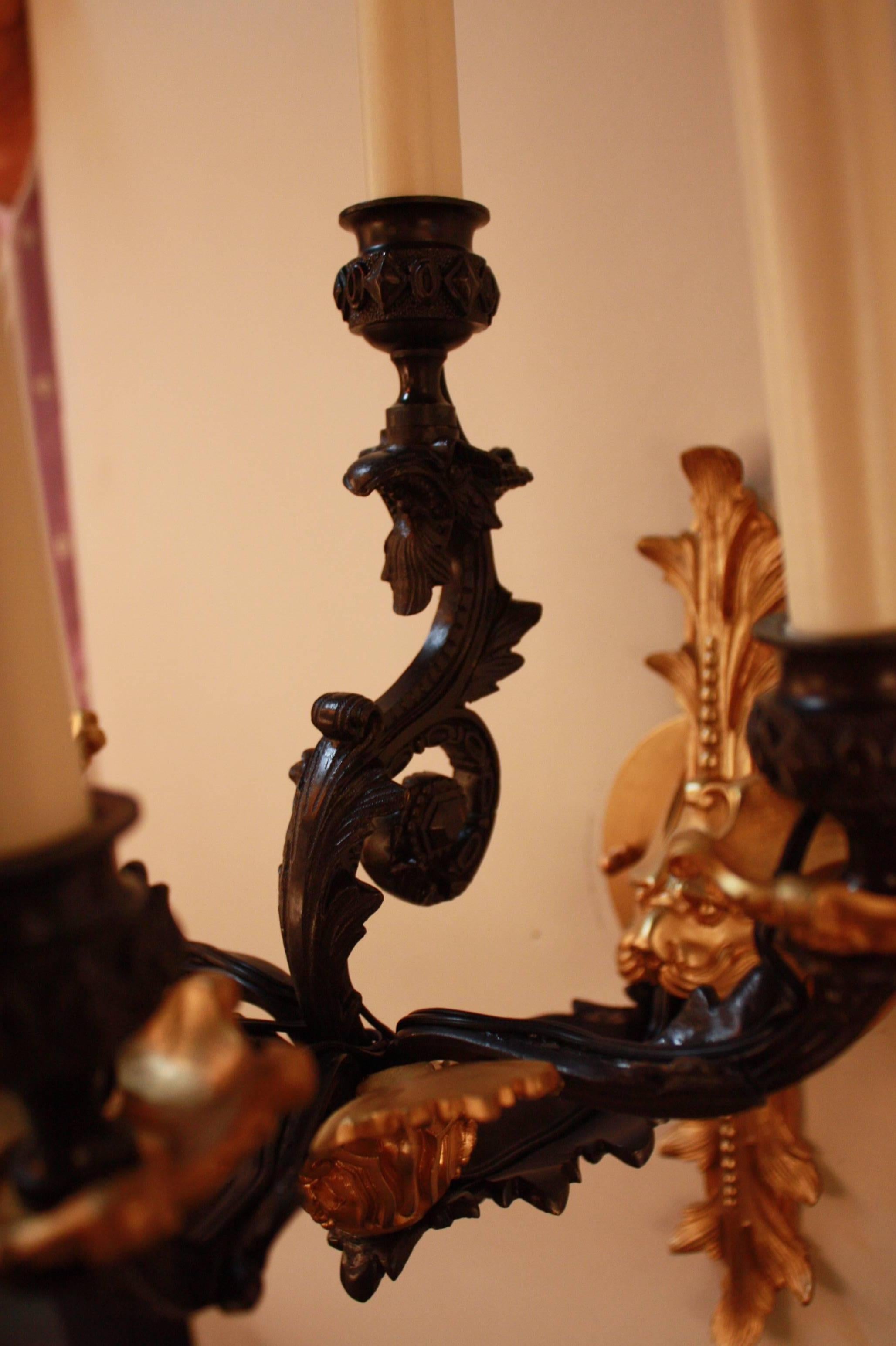 french empire wall sconces