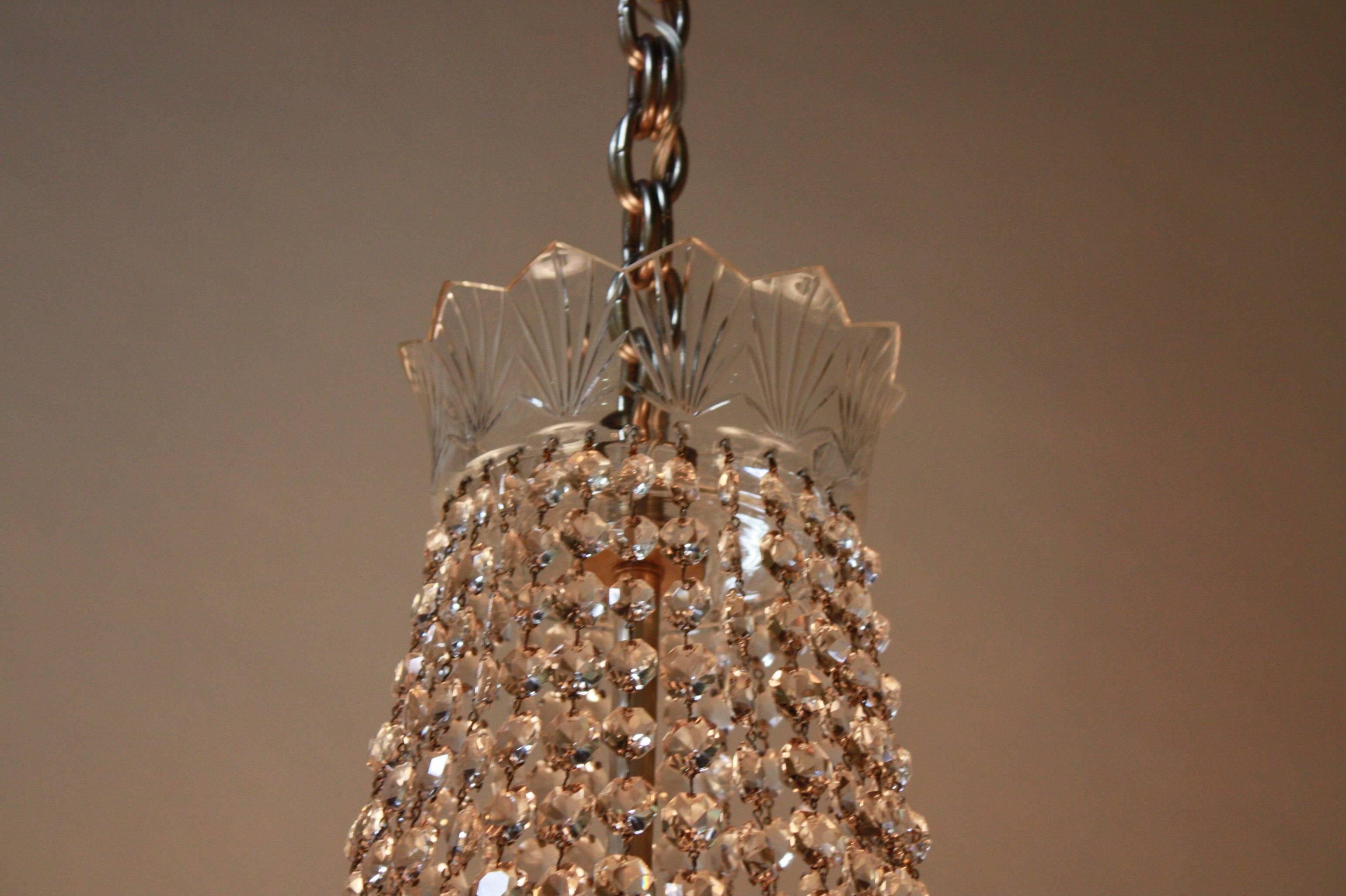 Spanish Empire Style Crystal Chandelier 2