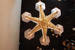 Pair of Art Deco Bronze Chandelier by Verrerie des Hanots