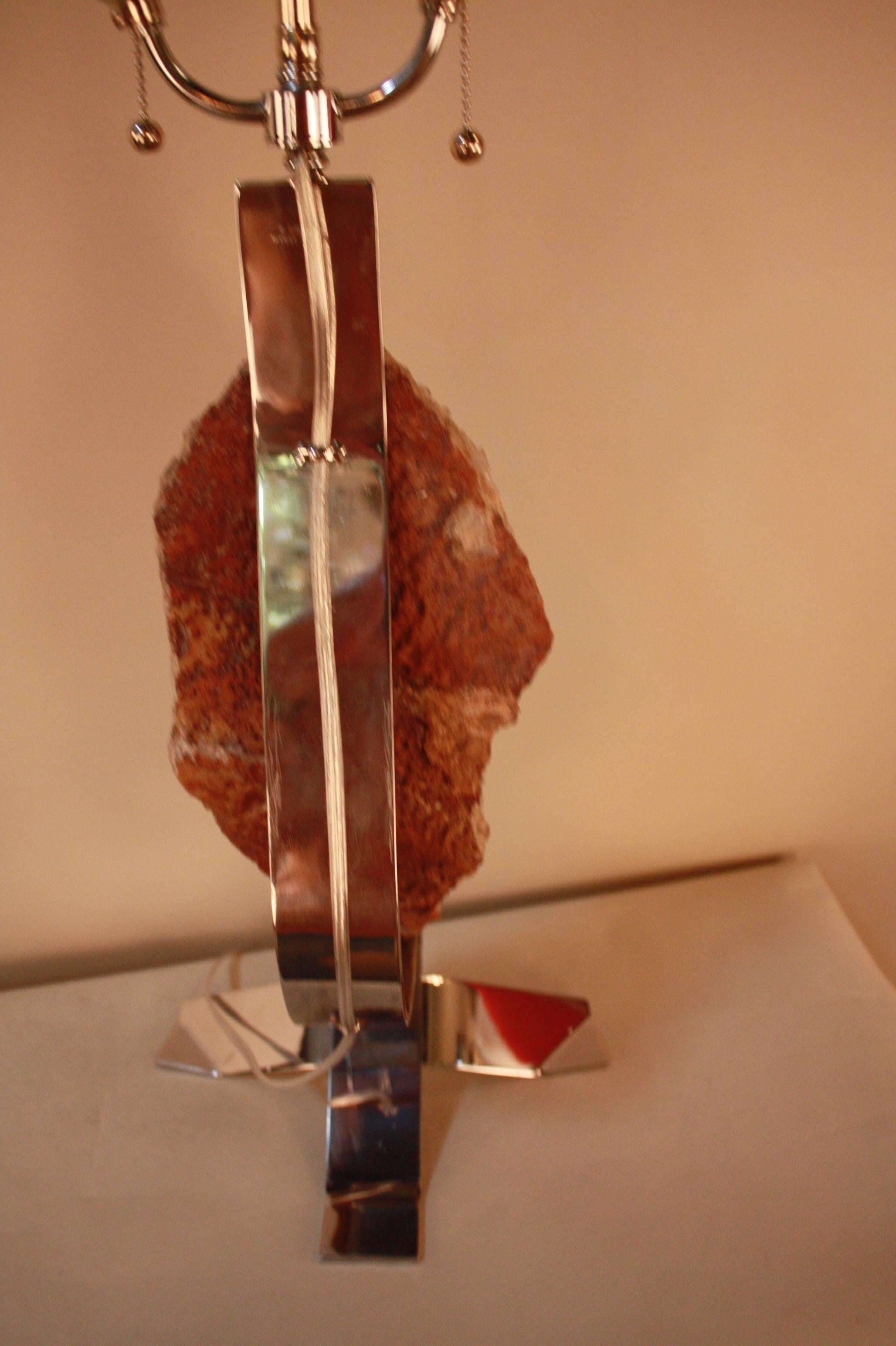 European Rock Crystals Table Lamp