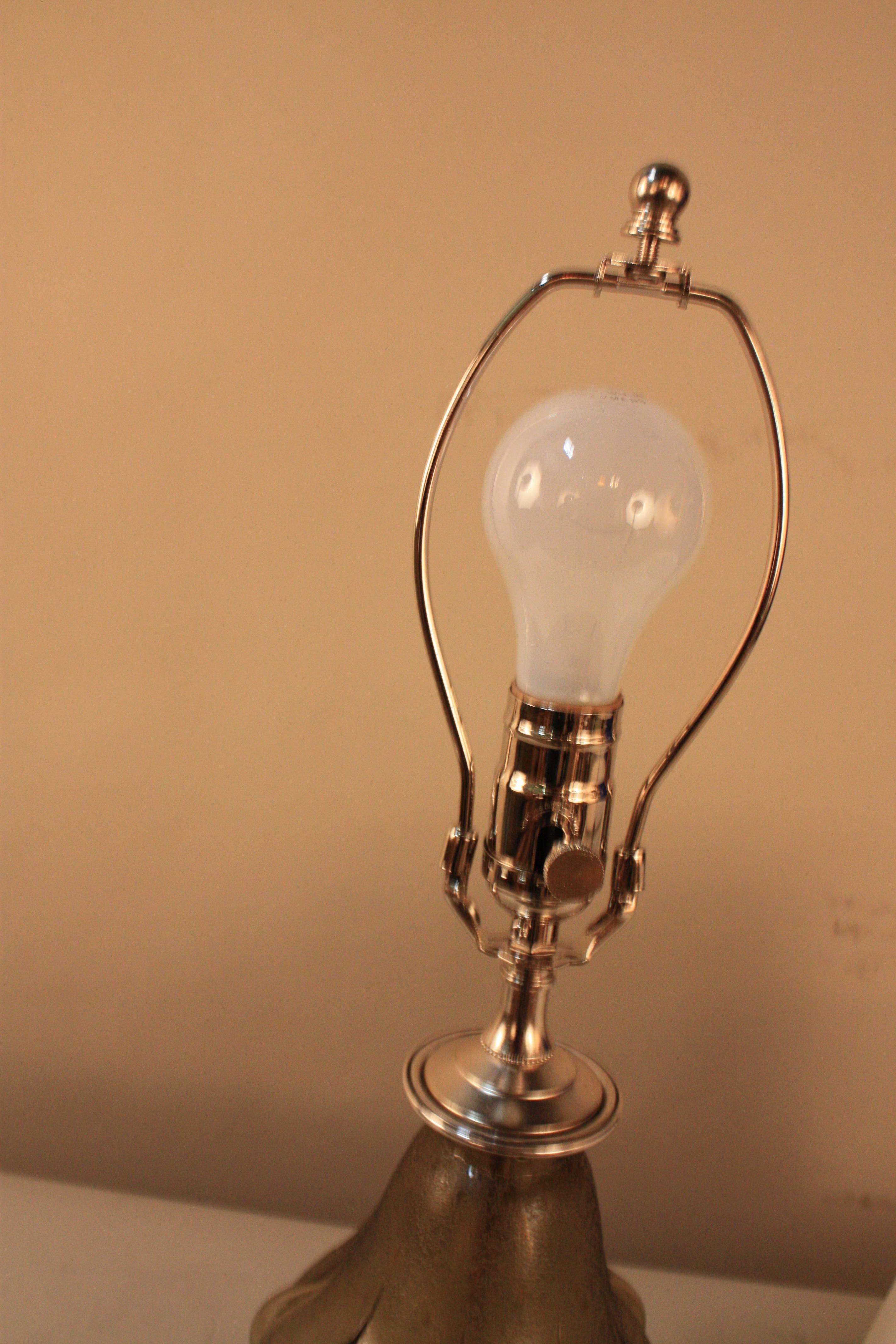 French Blown Glass Table Lamp 3