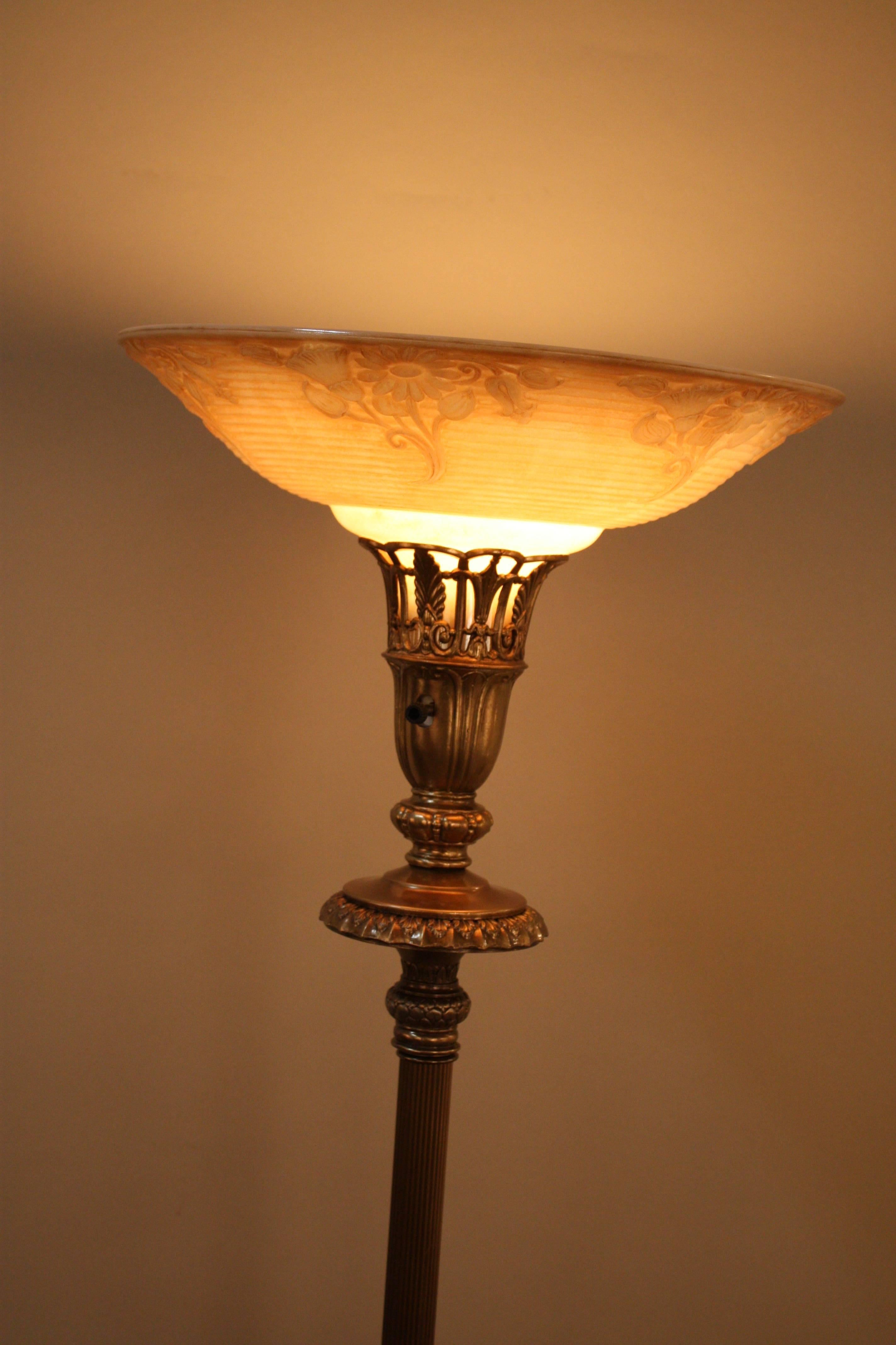 onyx floor lamp