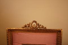 French 19th Century Empire Style Gilt Bronze Picture Frame