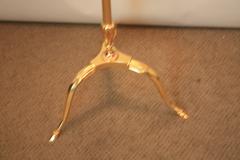 French Mid-Century Dore Bronze Floor Lamp
