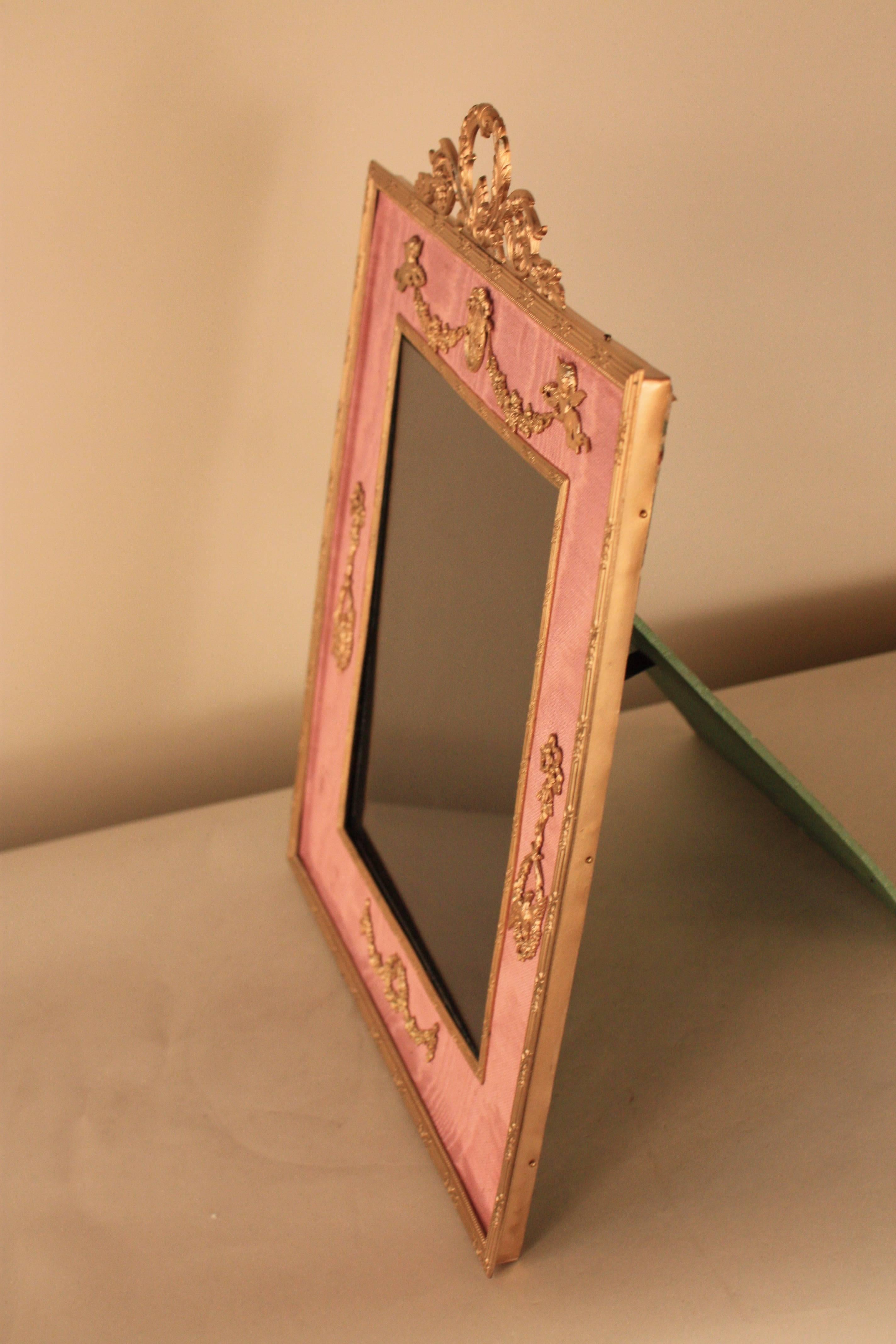 French Empire Style Bronze Picture Frame 2