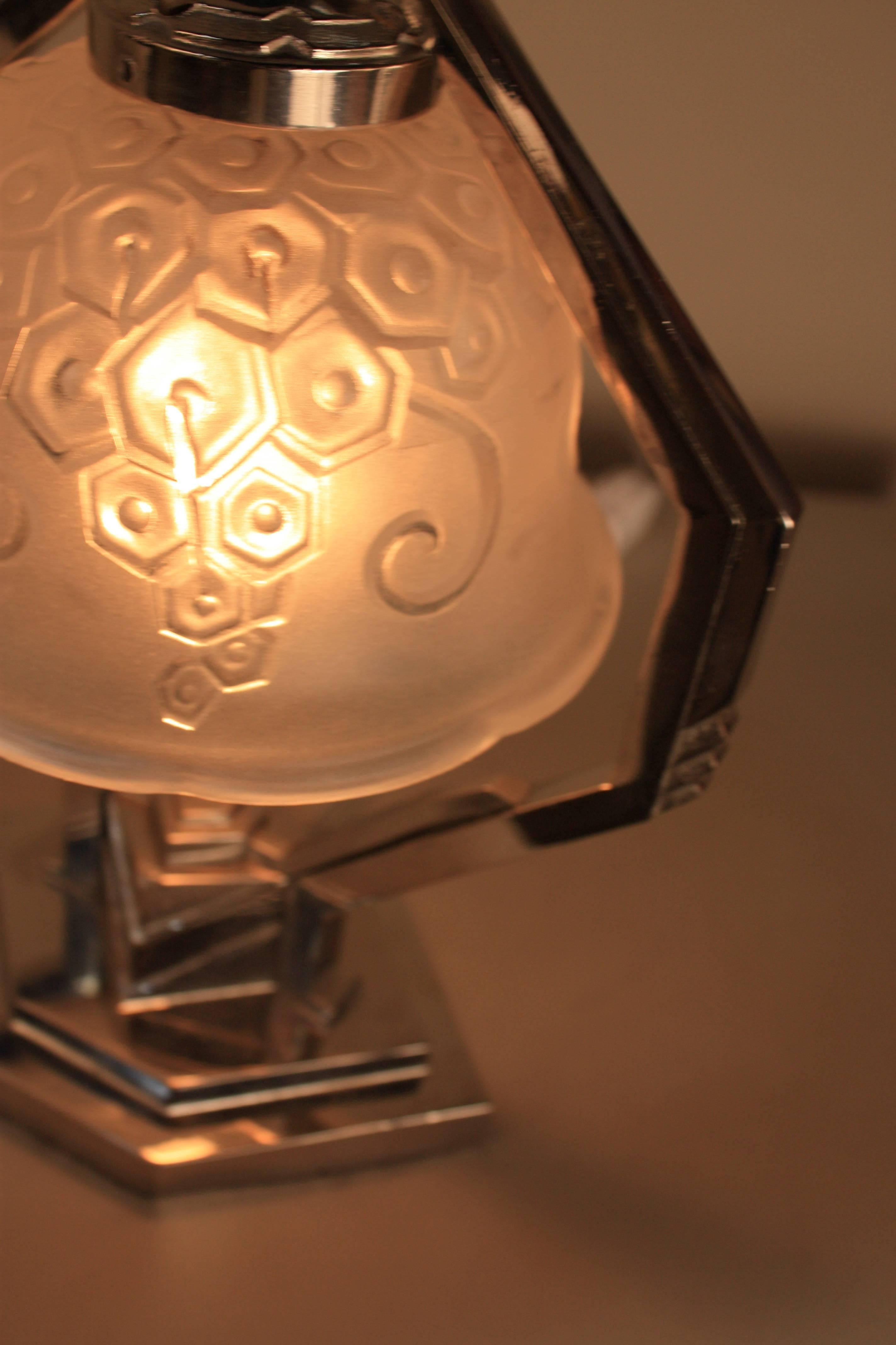 French Art Deco Table Lamp 1