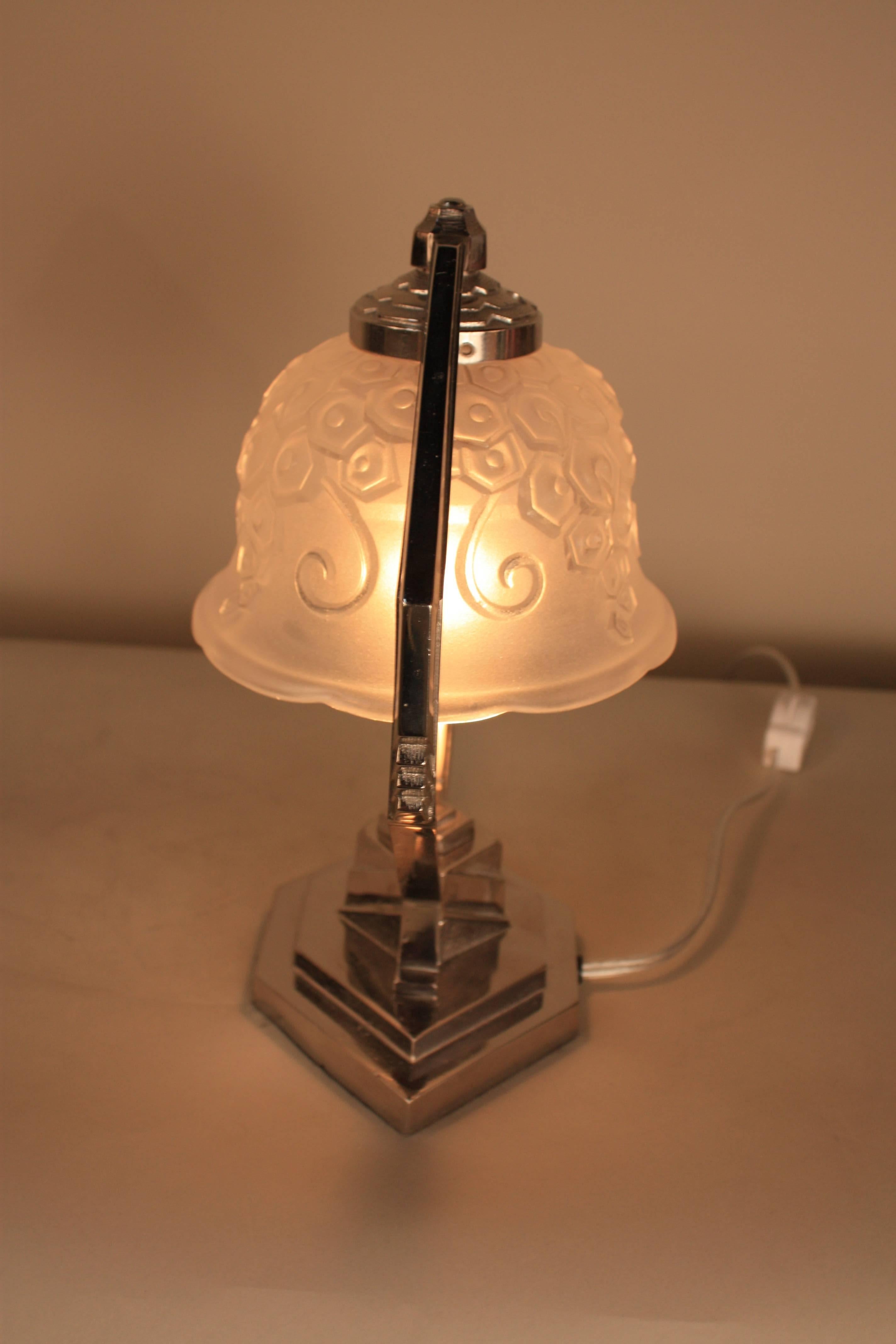 French Art Deco Table Lamp 2