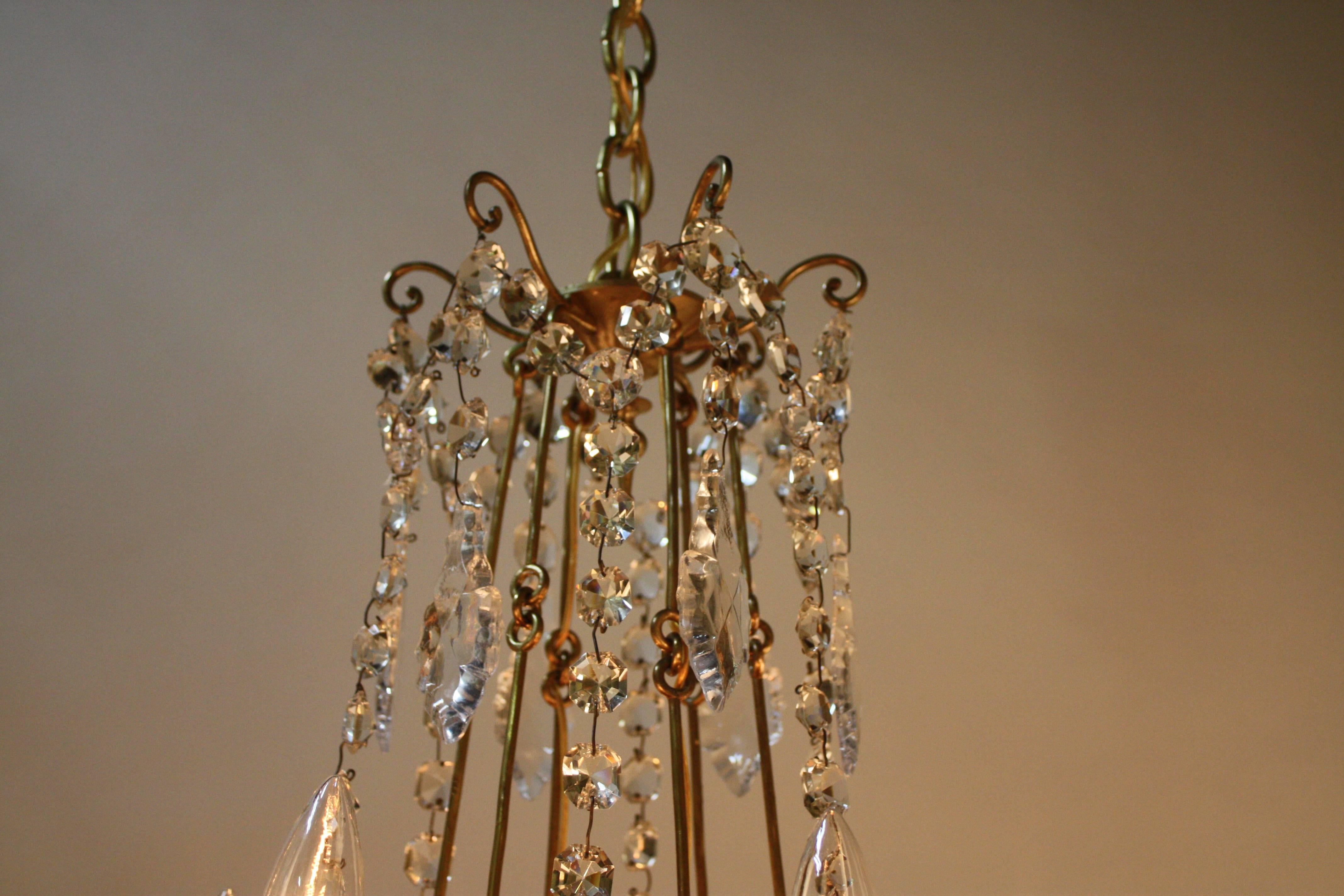 French 19th Crystal Chandelier 2