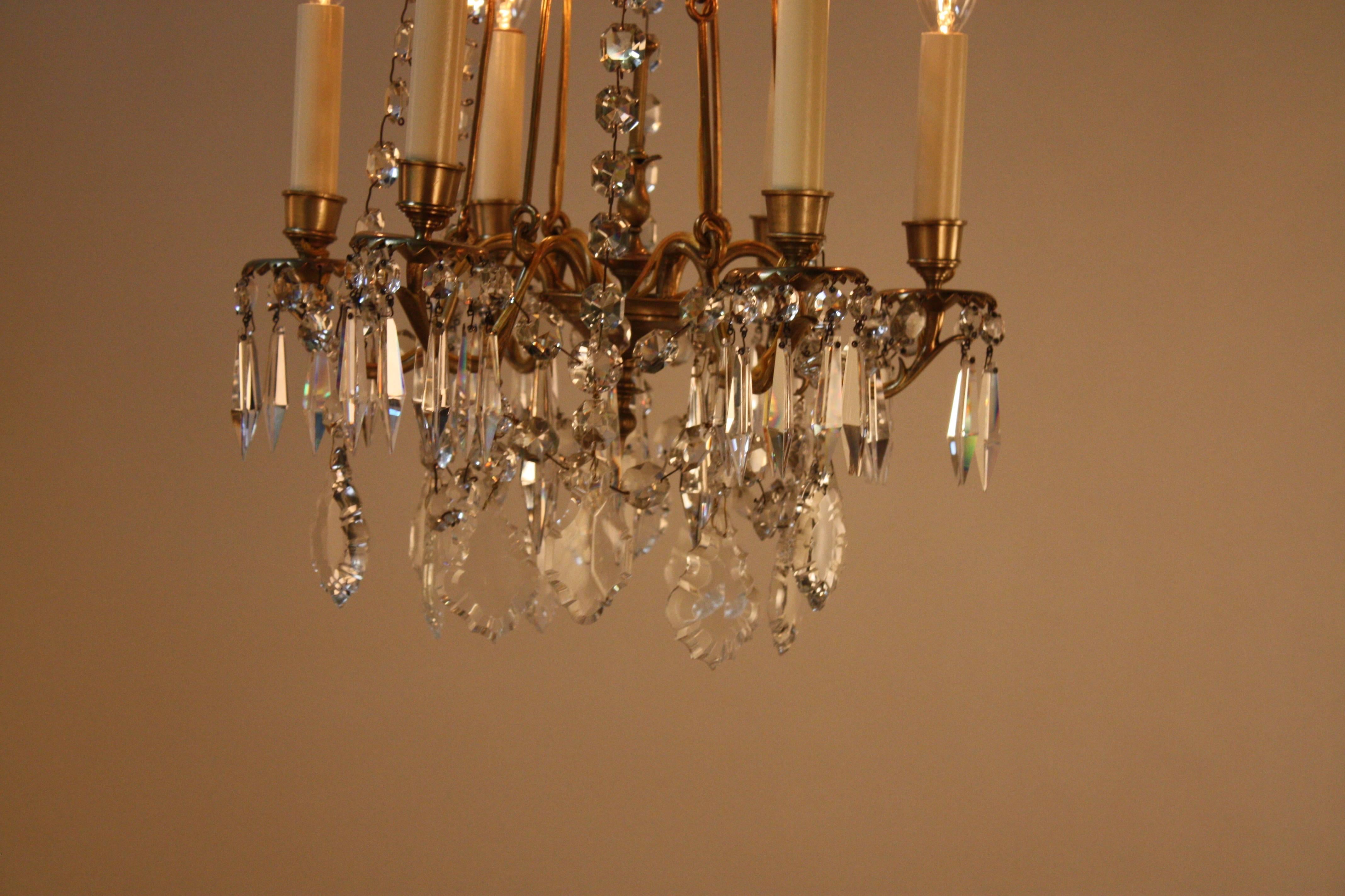French 19th Crystal Chandelier 3