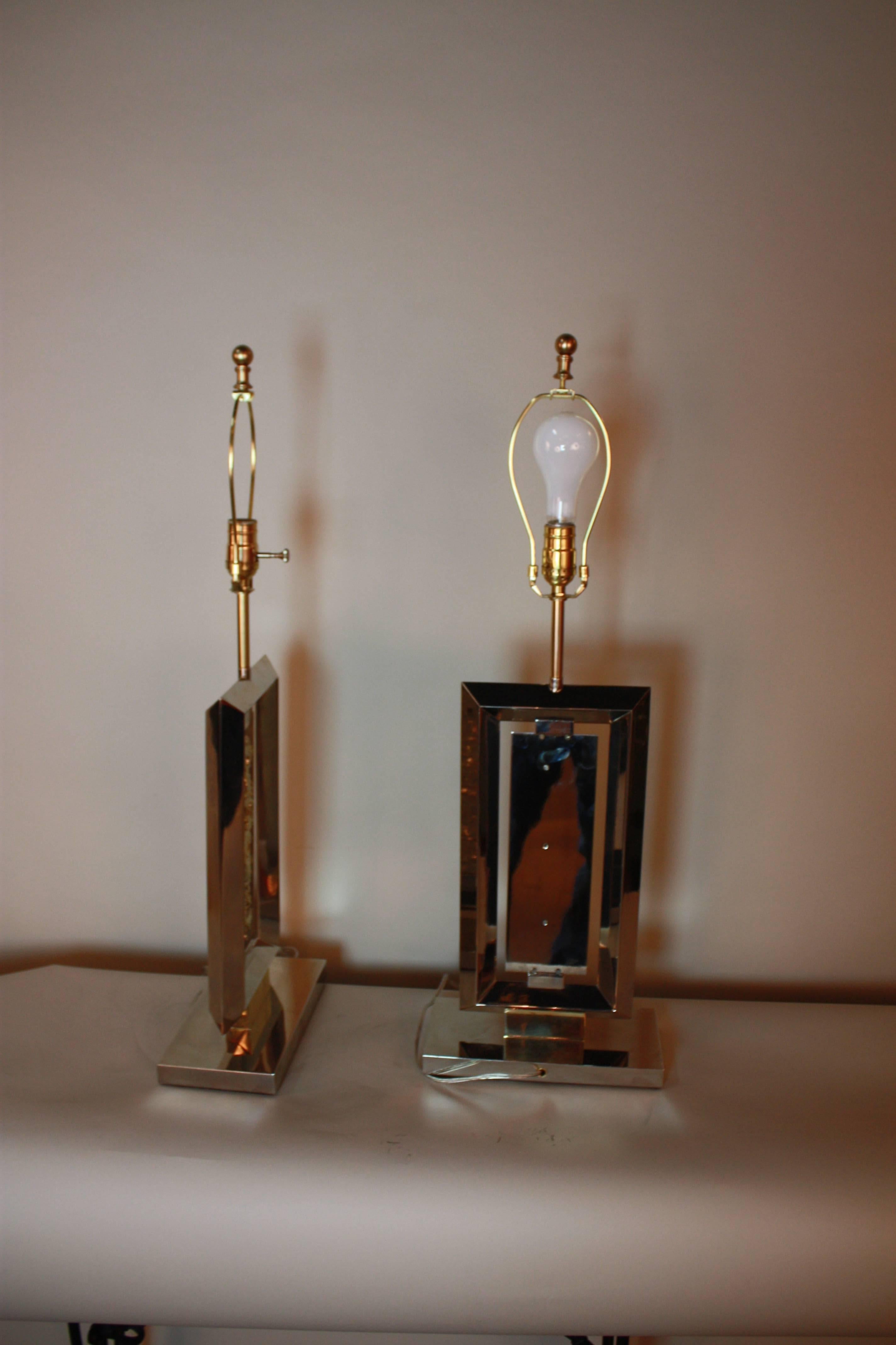 Fantastic Pair of Table Lamps Attributed to Maison Jansen In Good Condition In Fairfax, VA