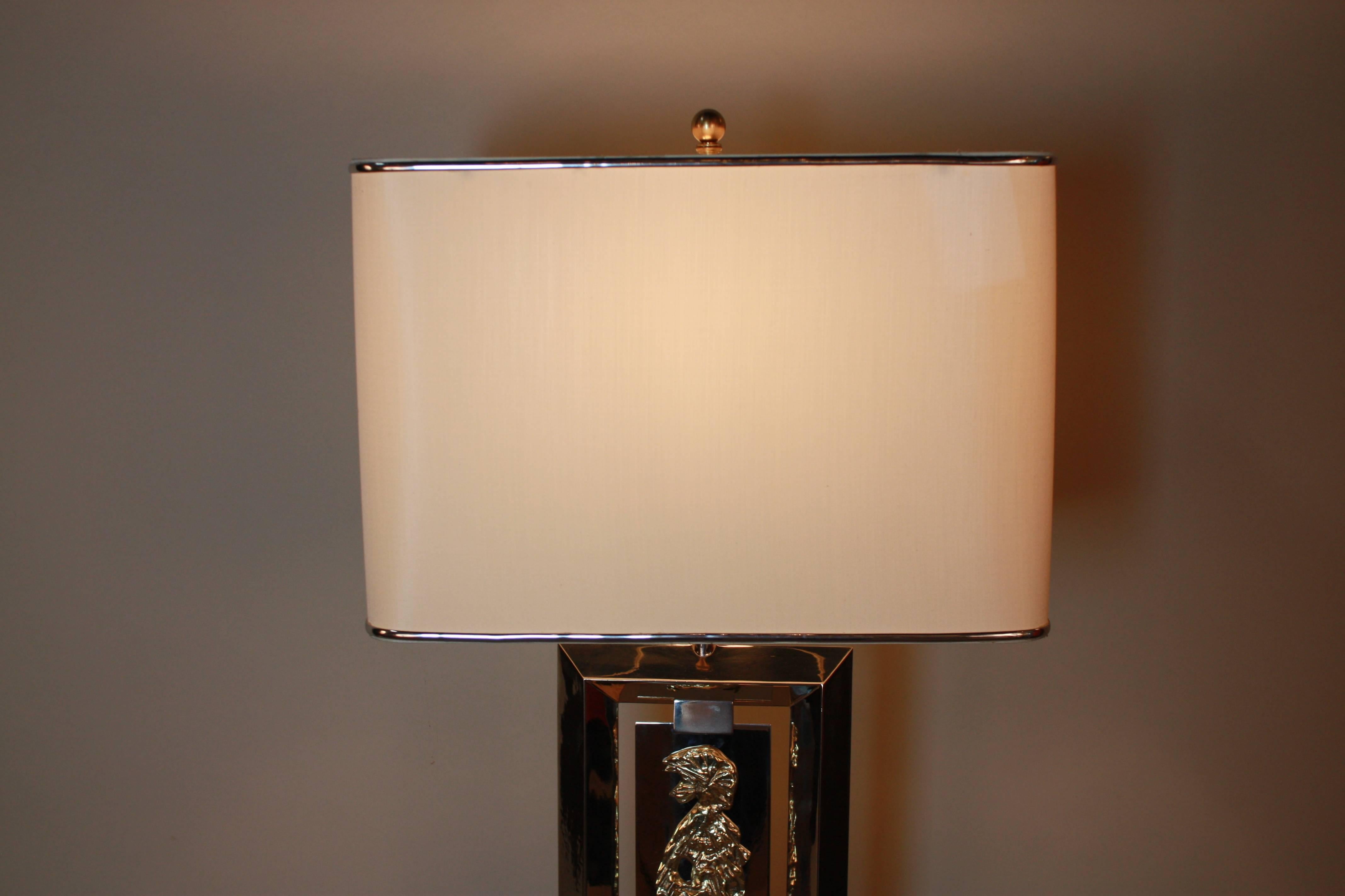 Fantastic Pair of Table Lamps Attributed to Maison Jansen 1