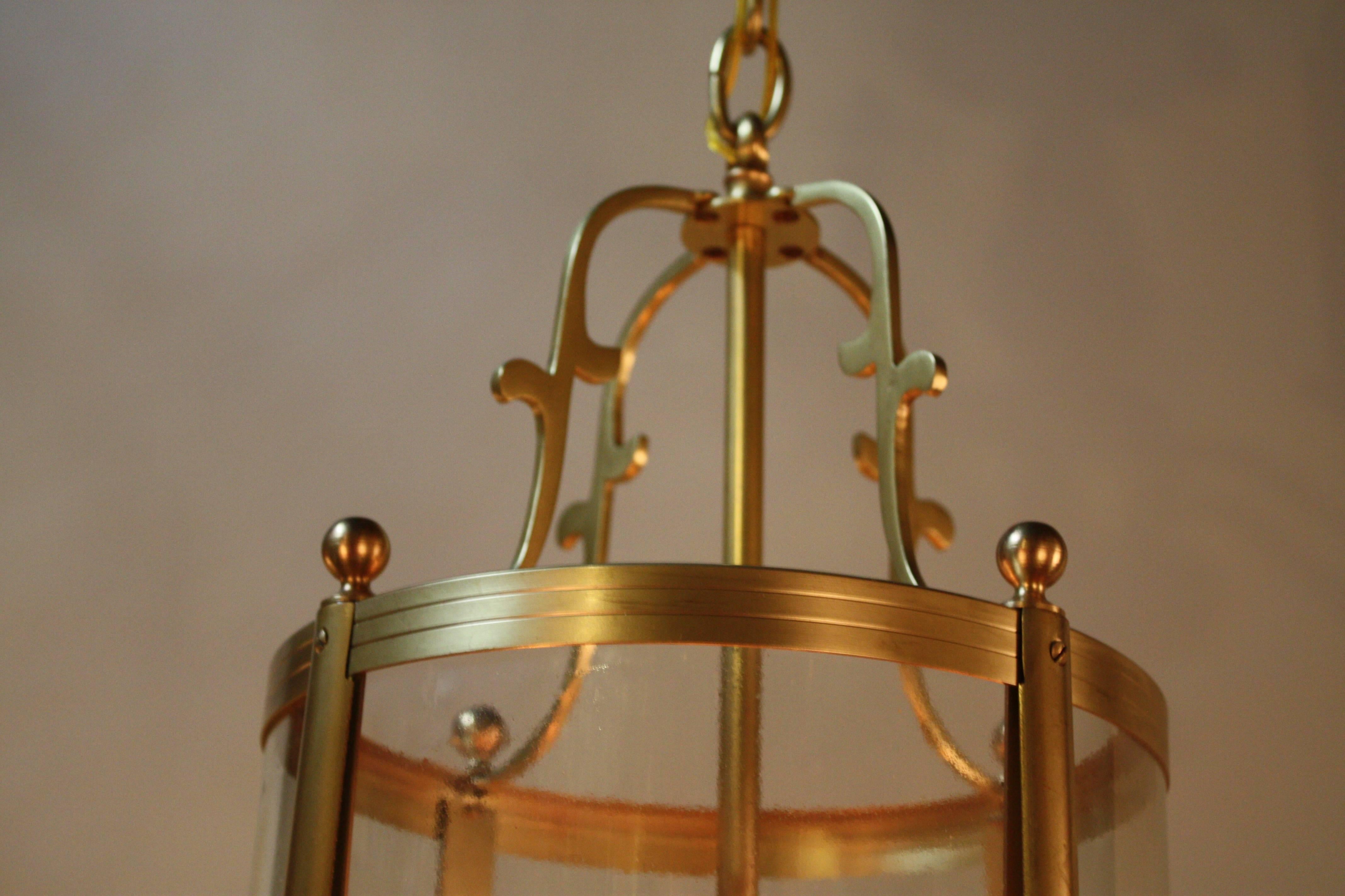 Early 20th Century French 1920s Bronze Lantern